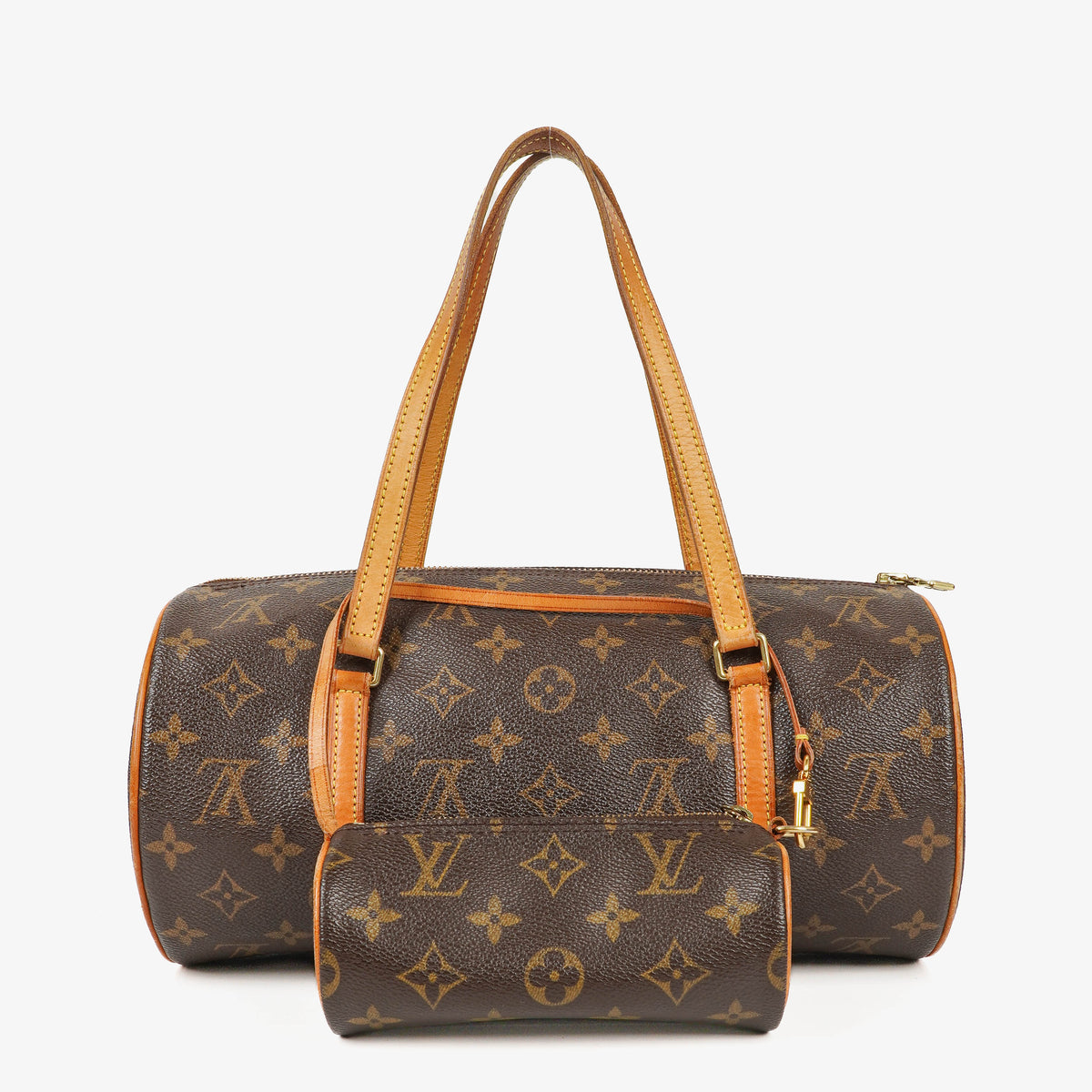 Louis Vuitton Papillon 30 Vintage Monogram Canvas Handbag