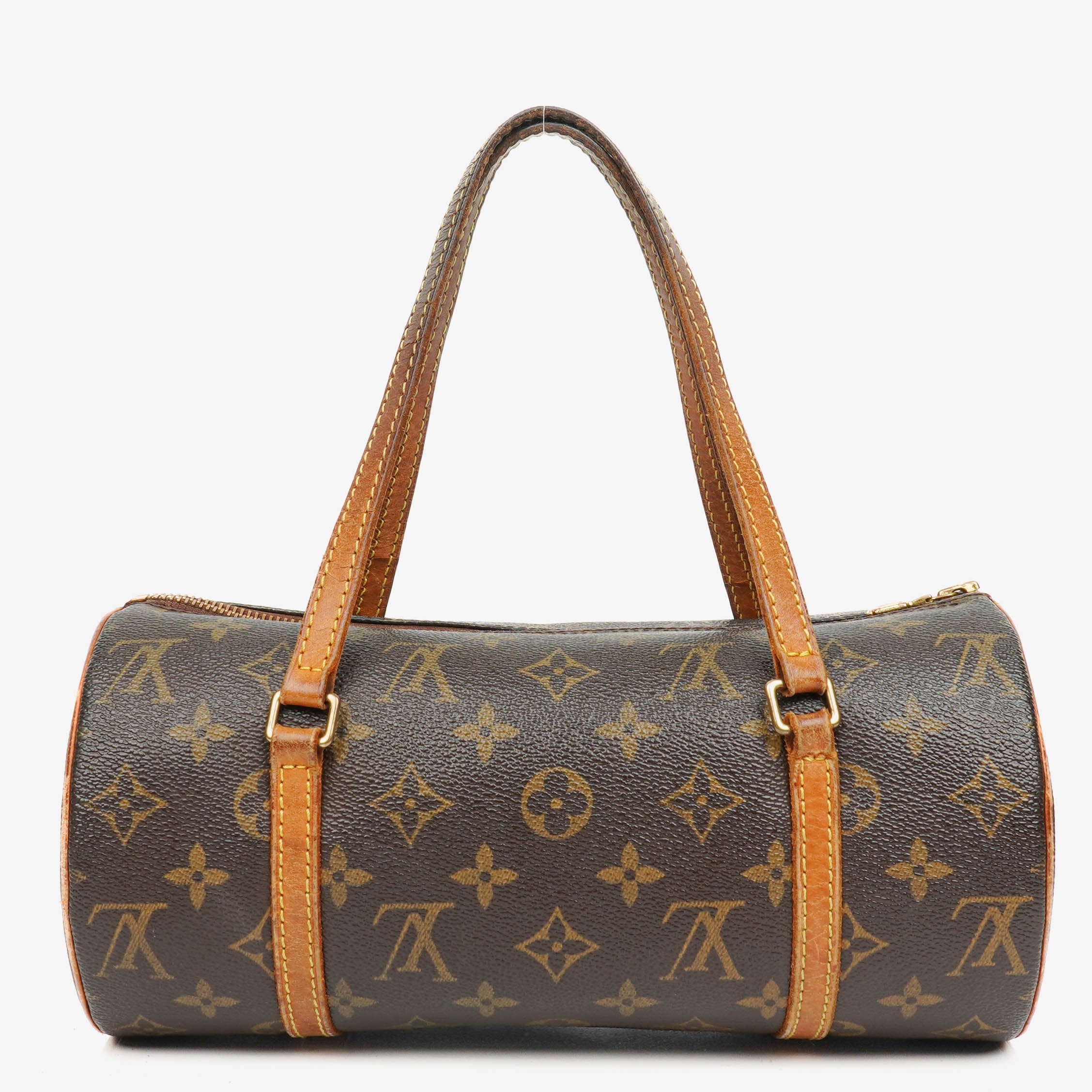 Louis Vuitton Papillon 25 Vintage Monogram Canvas Handbag