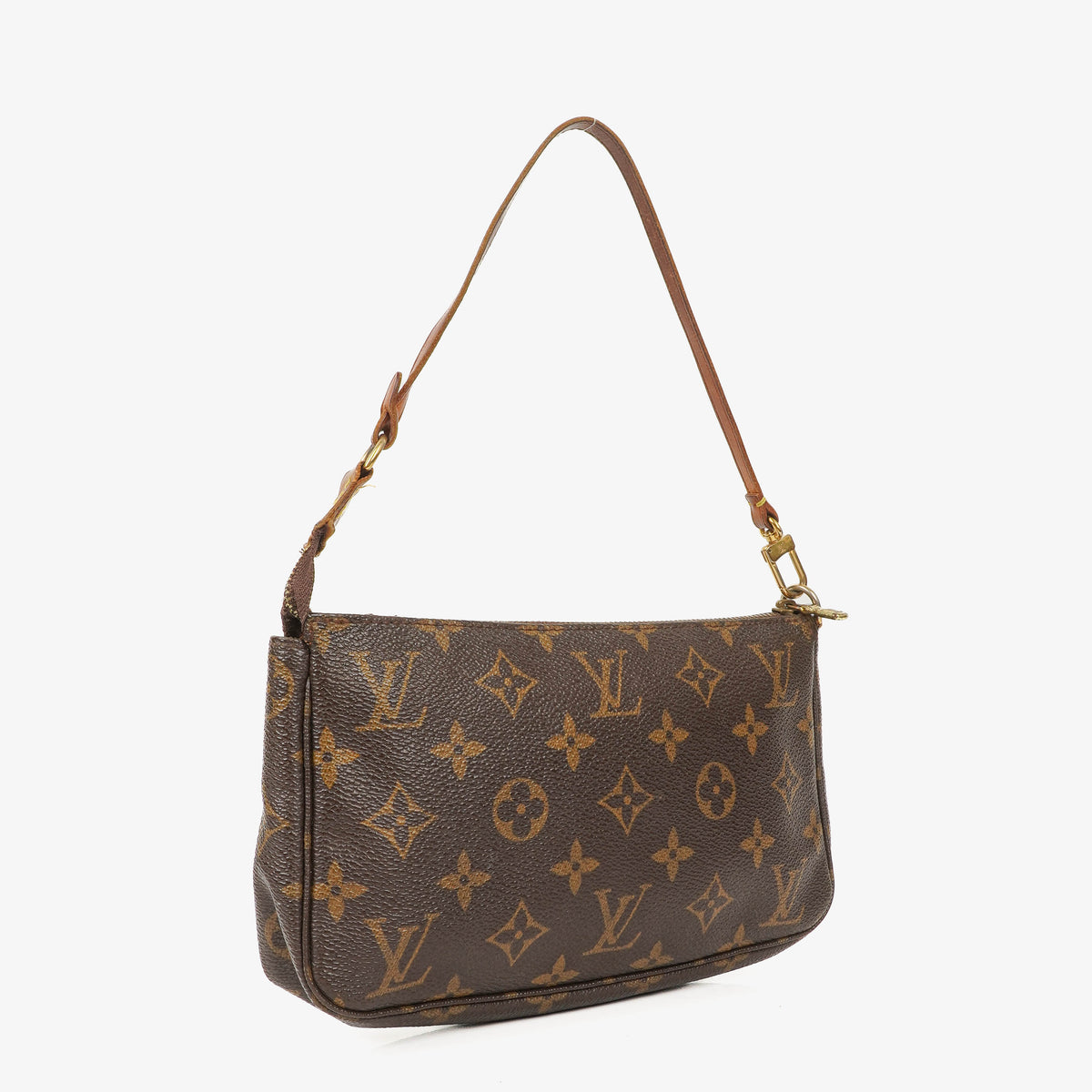 Louis Vuitton Pochette Accessoires Monogram Canvas Clutch Handbag