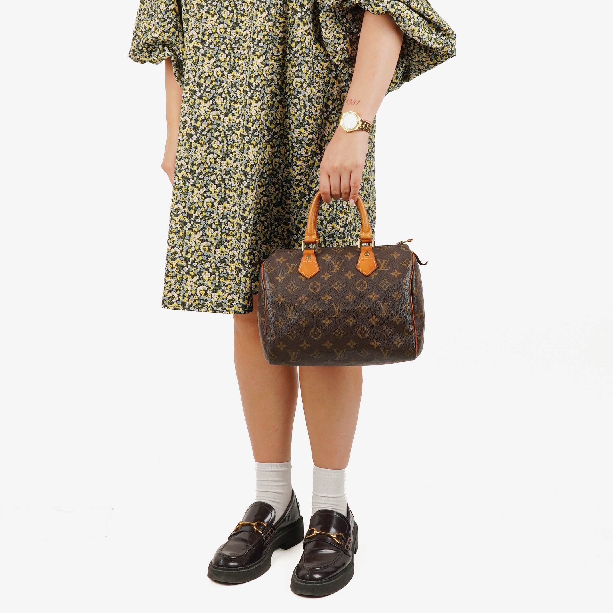 Louis Vuitton Speedy 25 Monogram Canvas Bag
