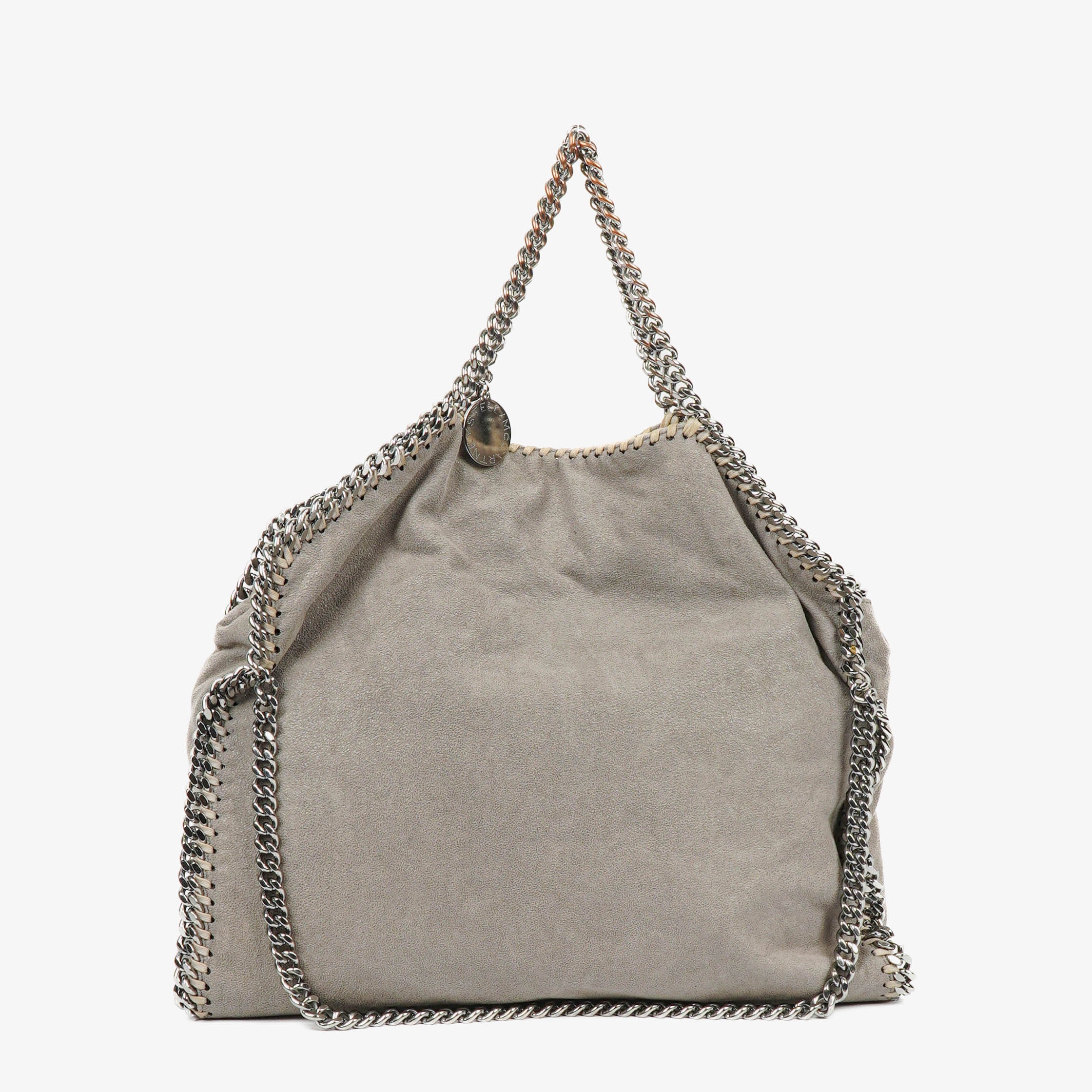 Stella McCartney Grey Falabella Tote Vegan Shaggy Deer