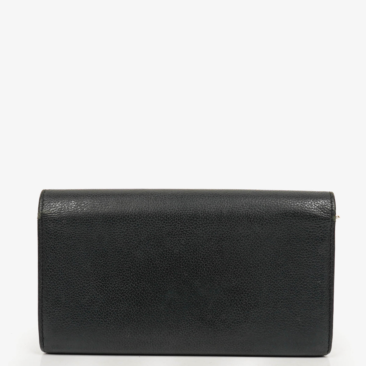 Louis Vuitton Black Leather LockMe Wallet
