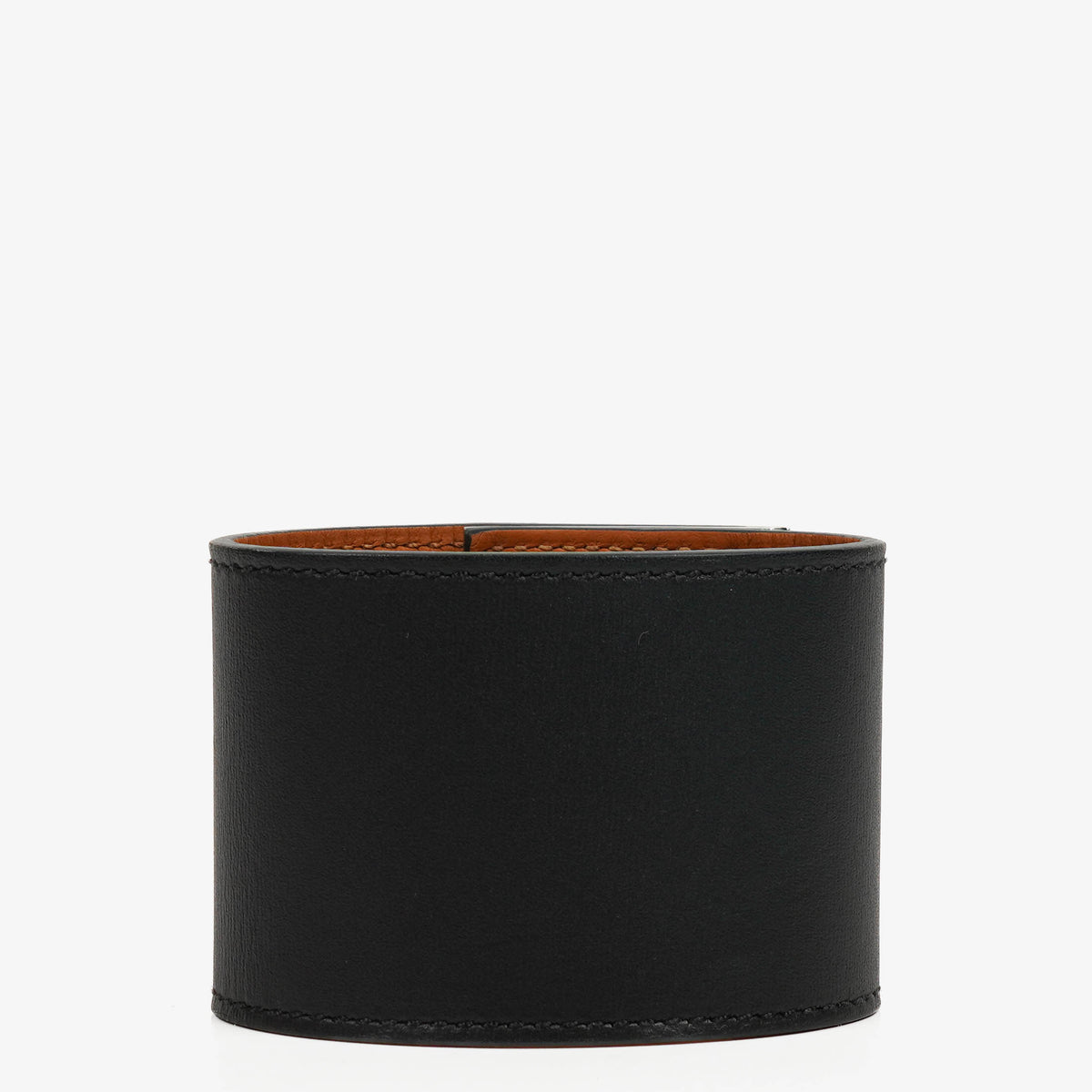 Hermès Black Leather Kelly Dog Extreme Bracelet