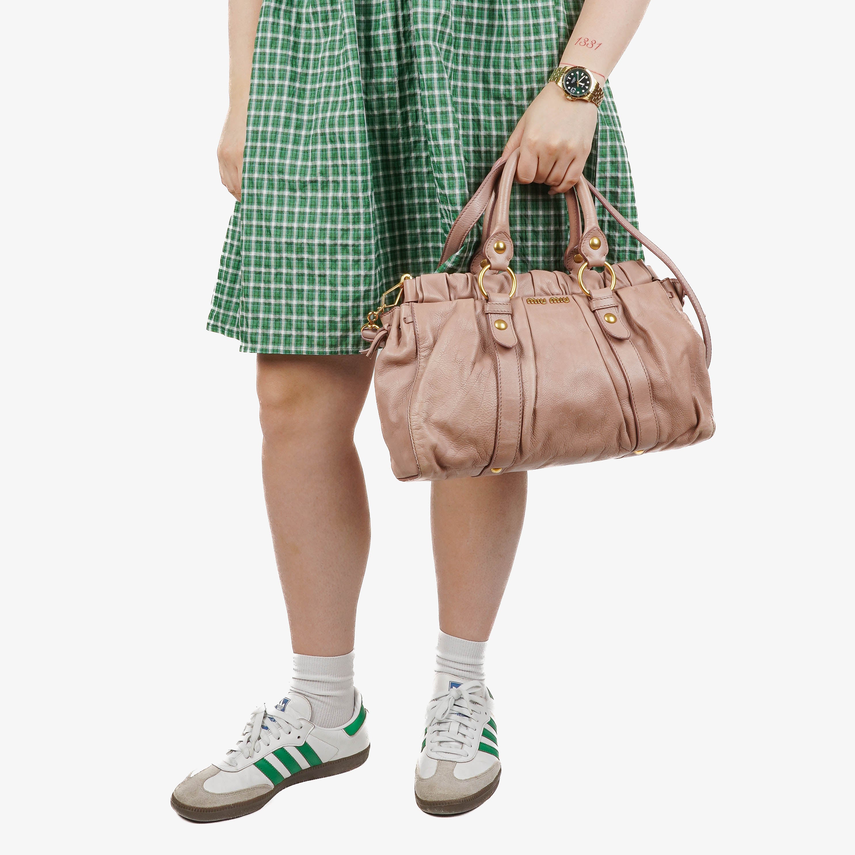 Miu Miu Vitello Satchel Bag