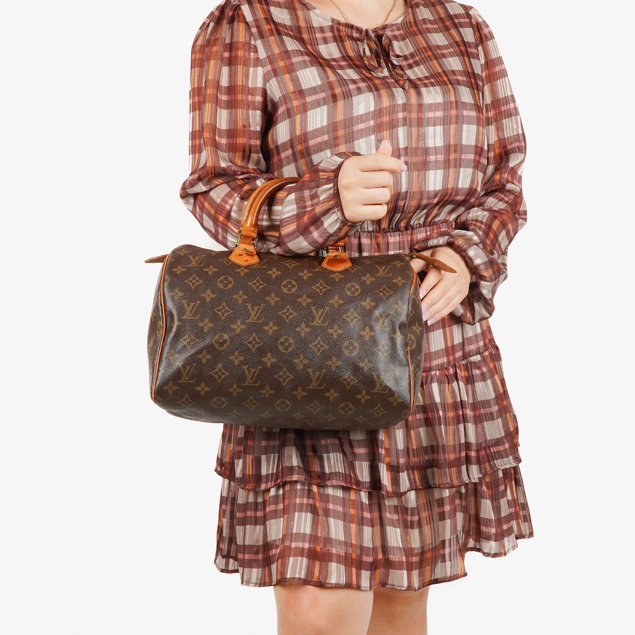 Louis Vuitton Malletier Speedy 30 Monogram Canvas Handbag