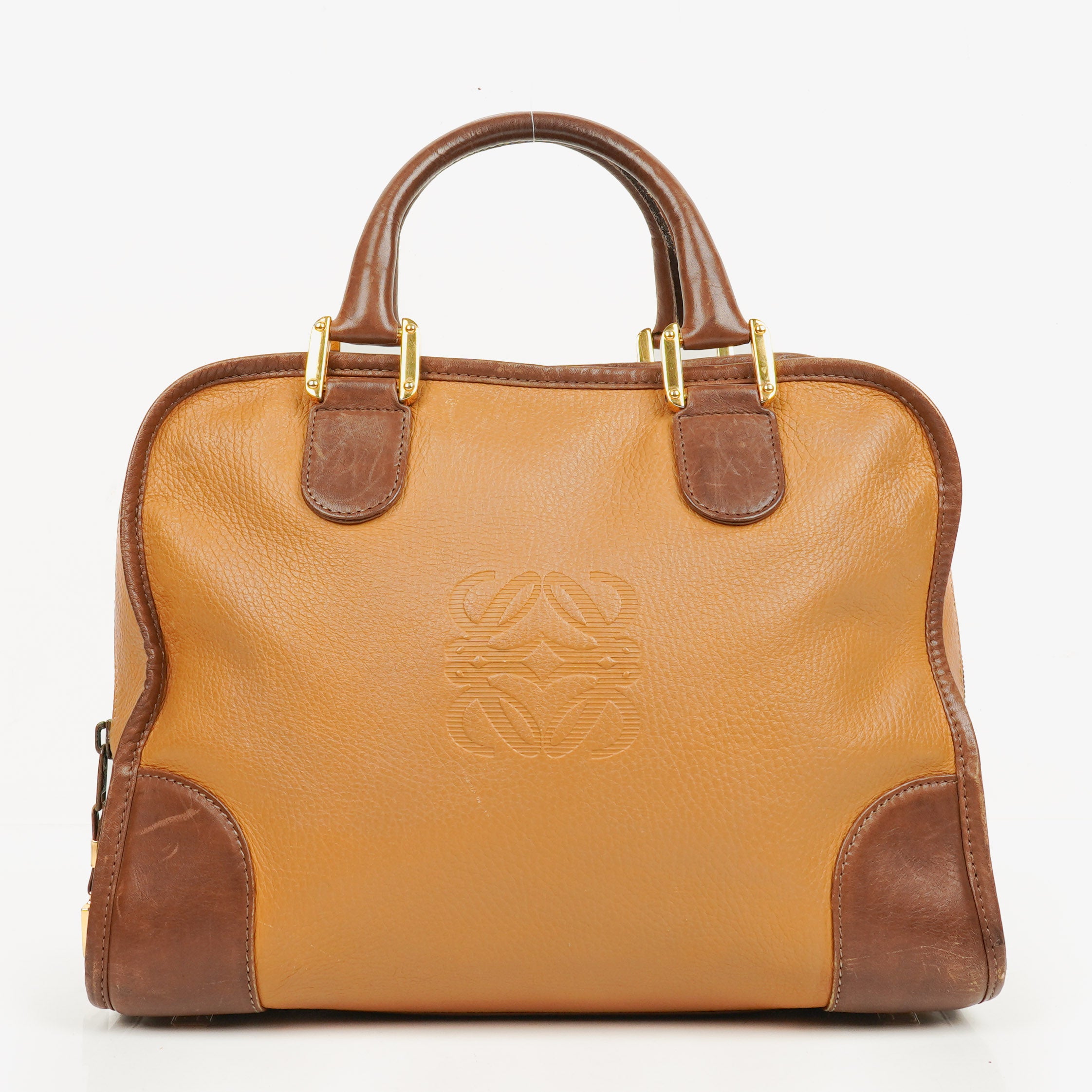 Loewe Amazona Calfskin Handle Bag