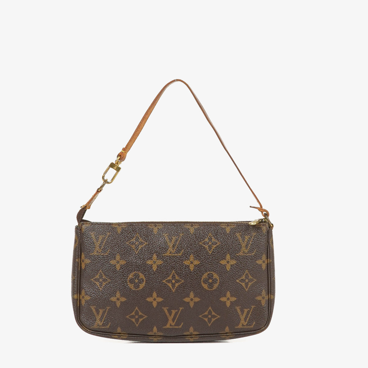 Louis Vuitton Pochette Accessoires Monogram Canvas Clutch Handbag
