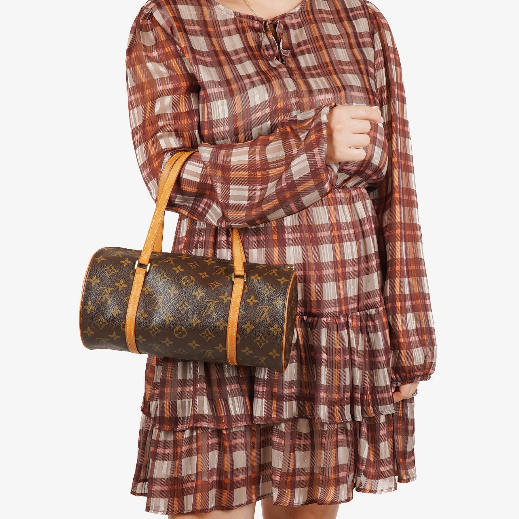 Louis Vuitton Papillon 30 Vintage Monogram Canvas Handbag
