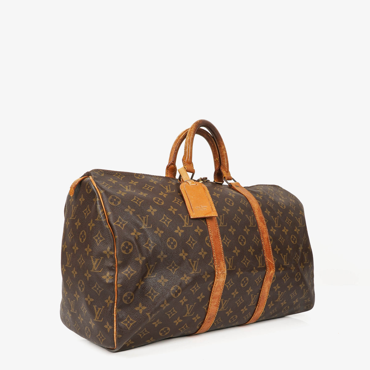 Louis Vuitton Keepall 50 Monogram Canvas Travel Bag