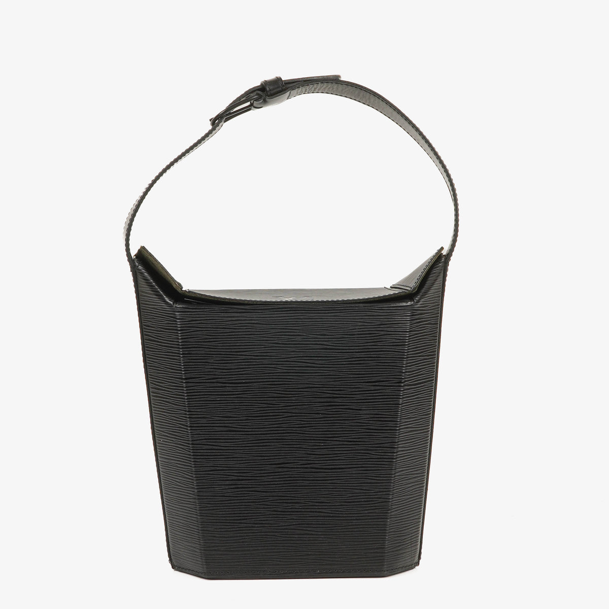 Louis Vuitton Sac Seau Black EPI Leather Bag