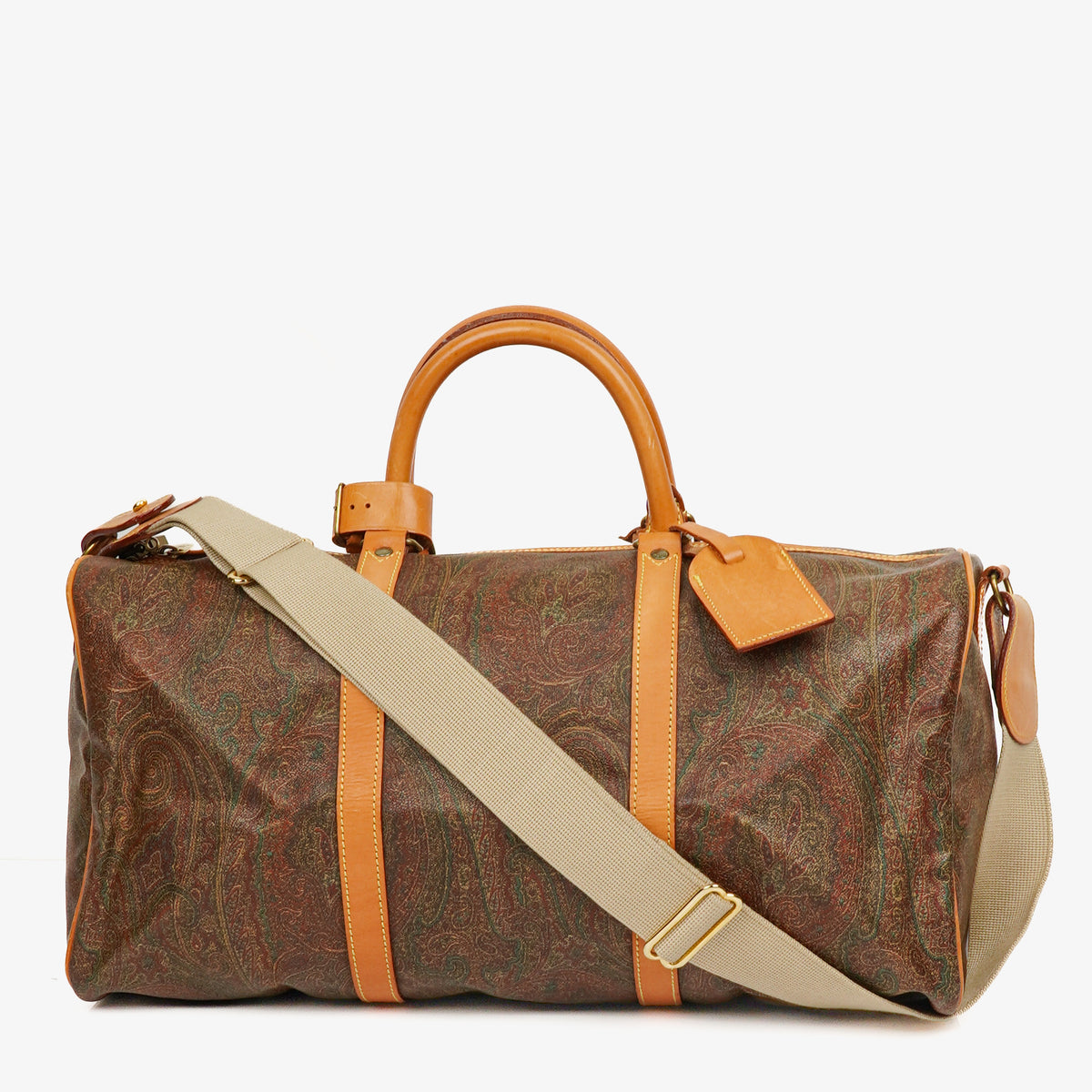 Etro Paisley Canvas Travel Bag