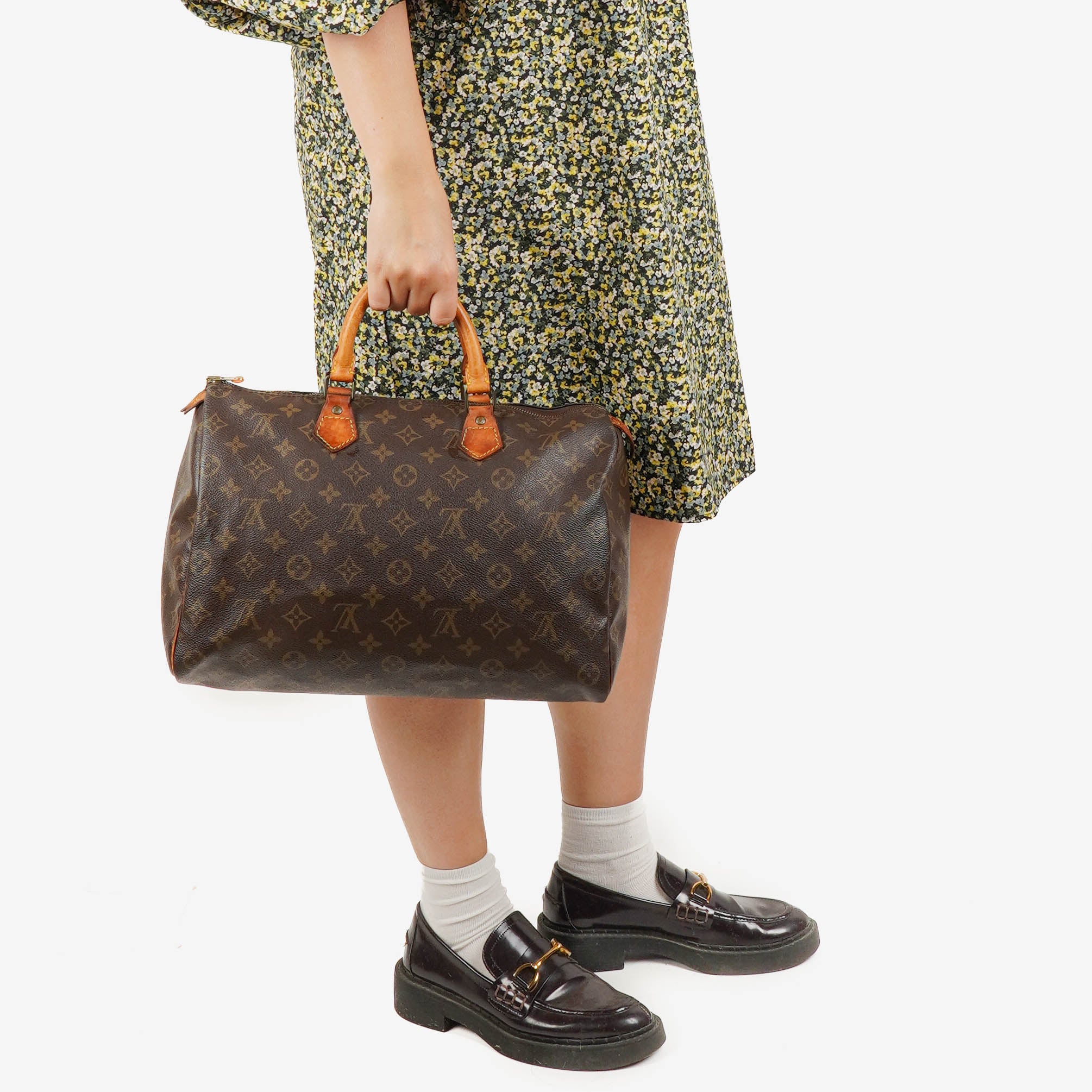 Louis Vuitton Speedy 30 Monogram Canvas Handbag