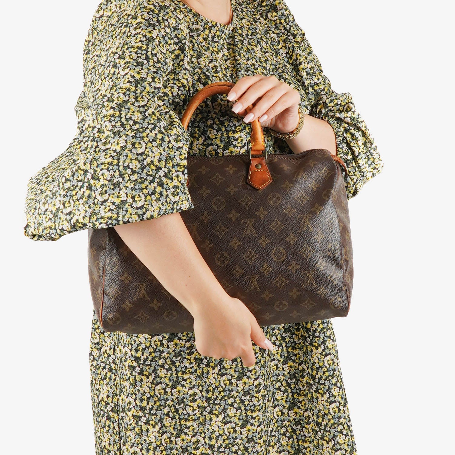 Louis Vuitton Speedy 30 Monogram Canvas Handbag