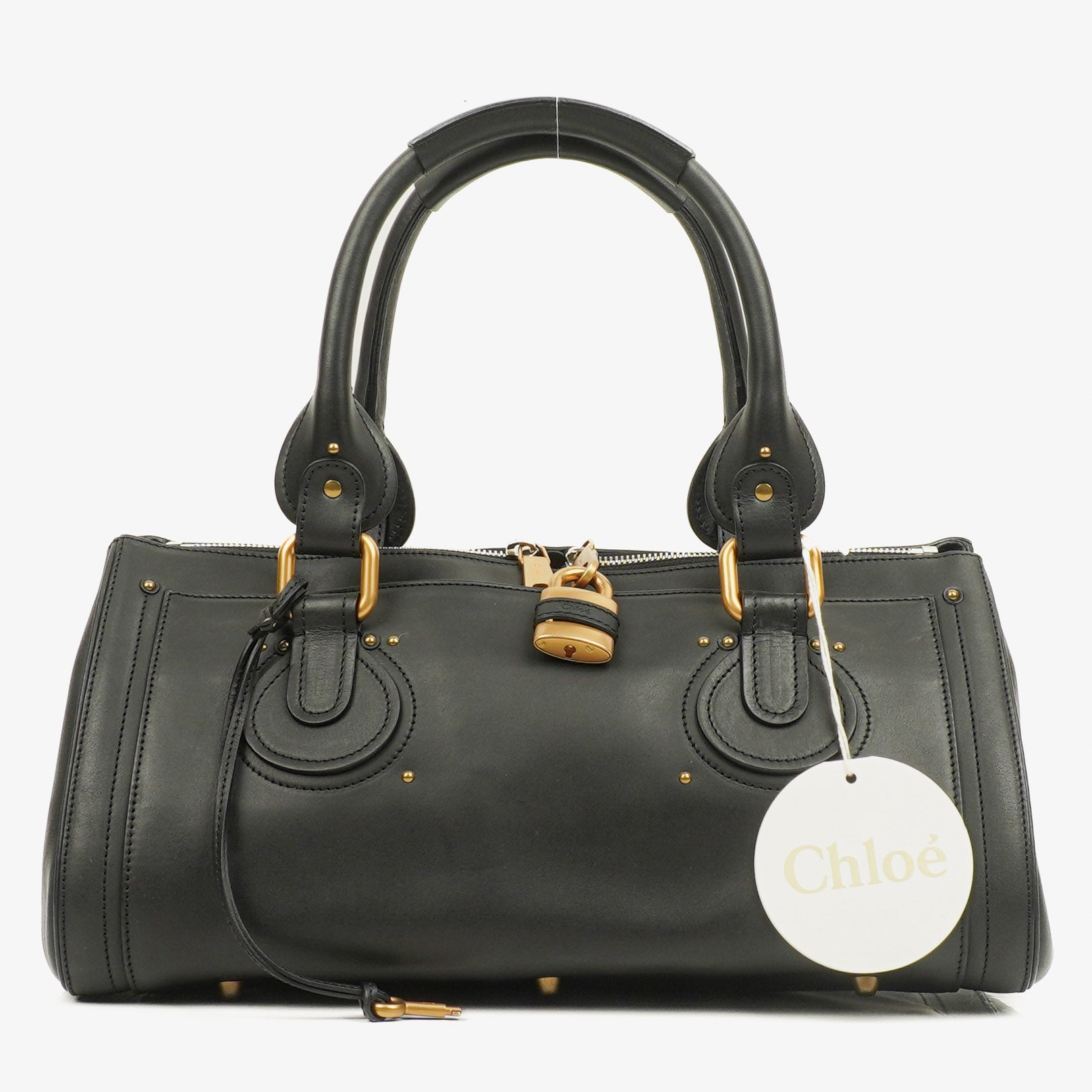 Chloe Paddington Black Satchel Bag 