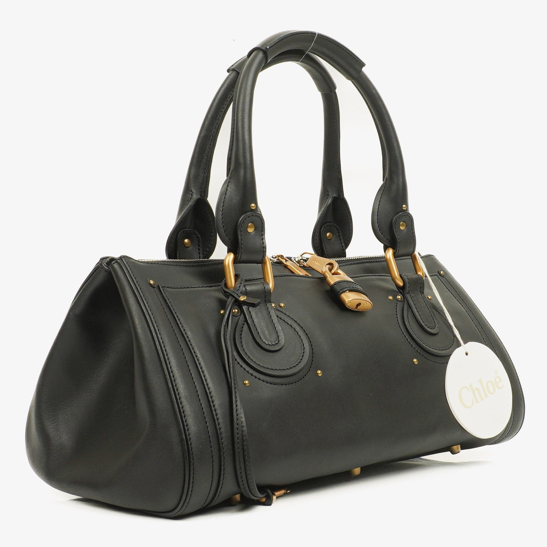 Chloe Paddington Black Satchel Bag 