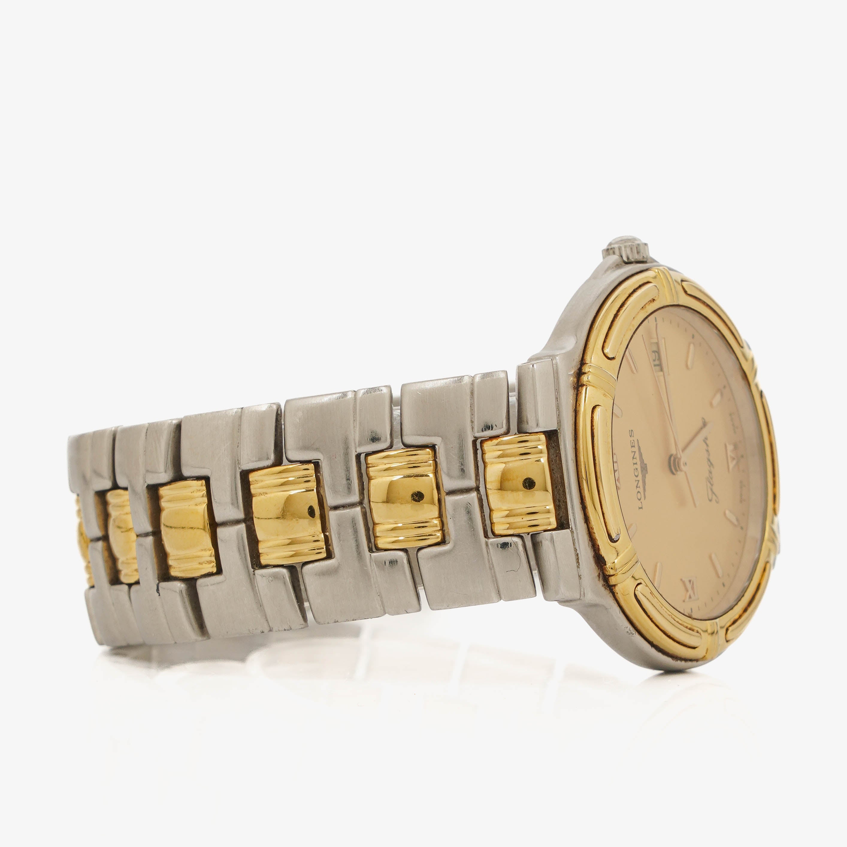 Longines Flagship 35MM Quartz Two Tone Stainless Steel Watch