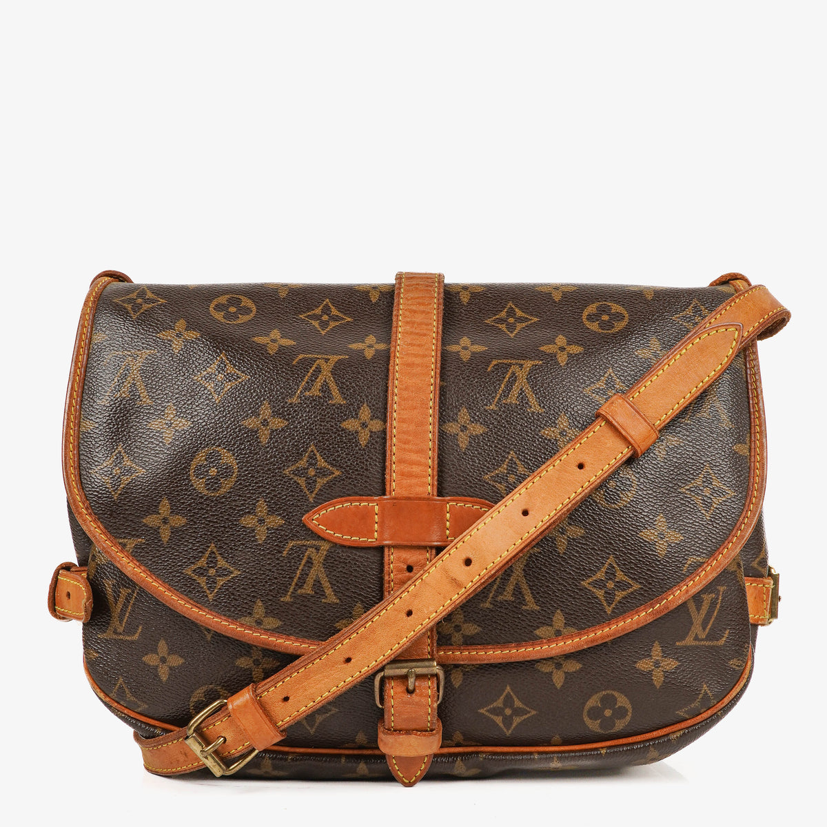 Louis Vuitton Saumur Monogram Canvas Shouder Bag
