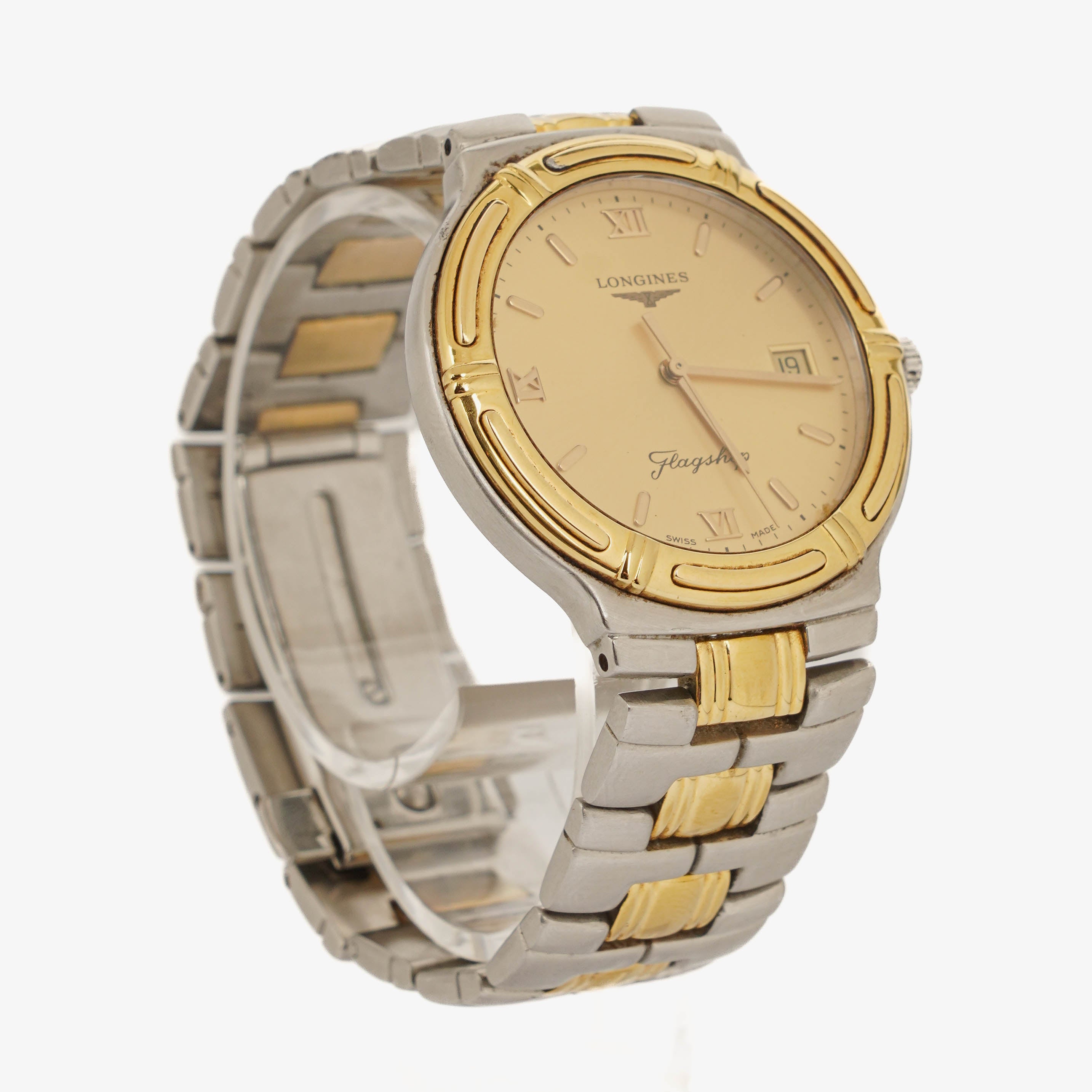 Longines Flagship 35MM Quartz Two Tone Stainless Steel Watch