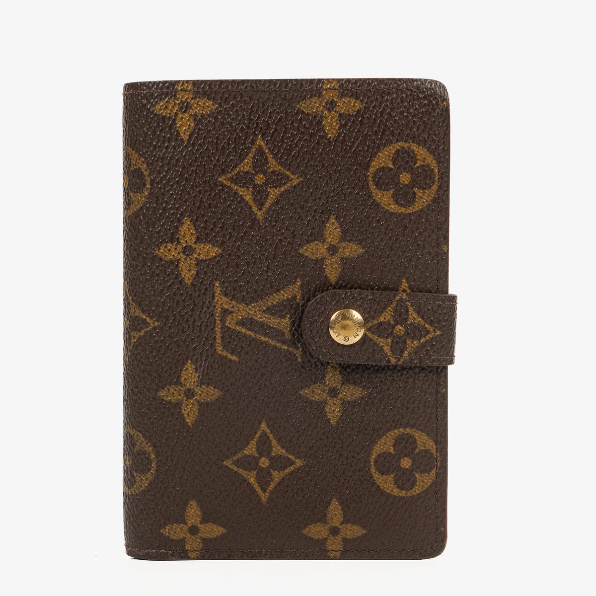 Louis Vuitton Port Feuille Vienoise Monogram Canvas French Purse Wallet