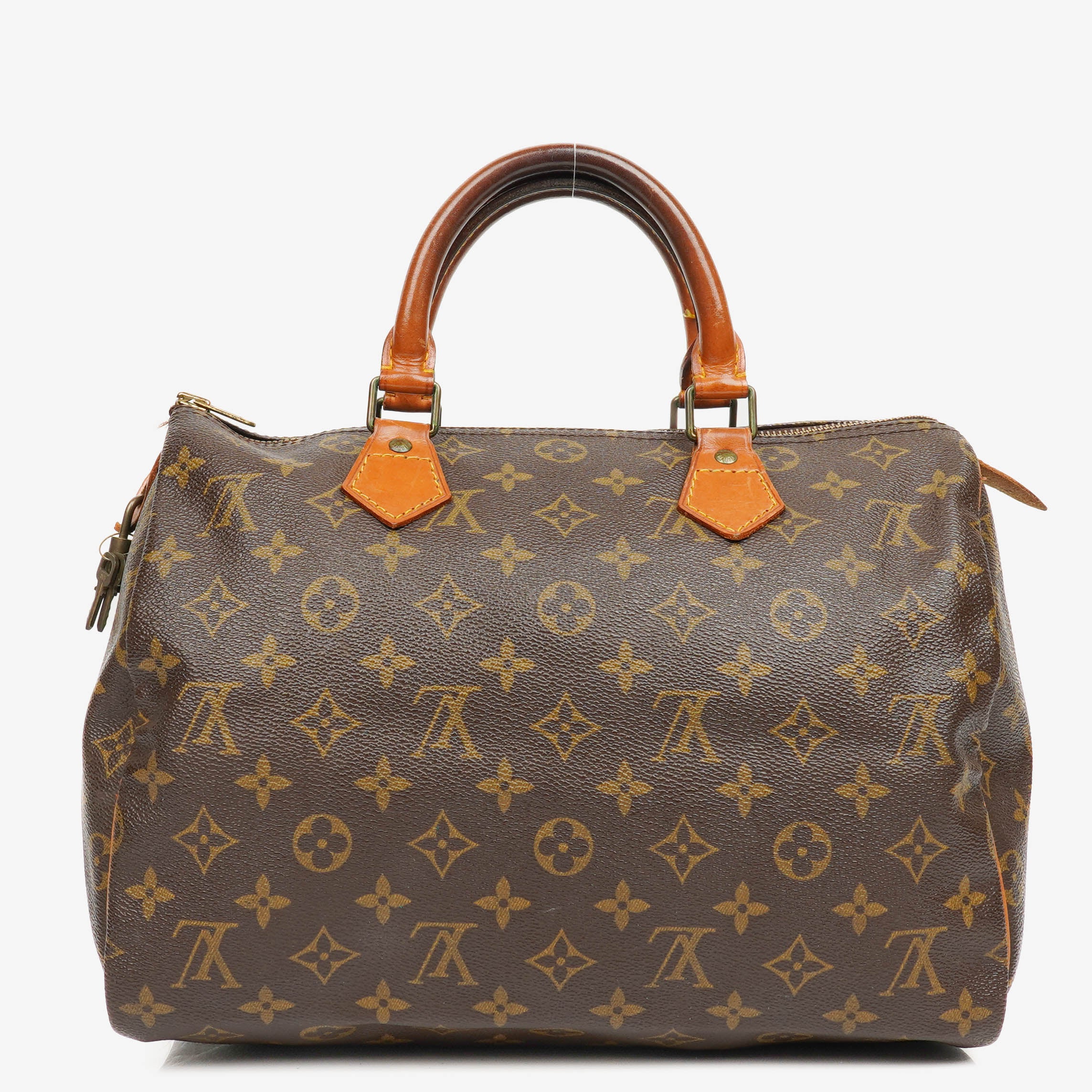 Louis Vuitton Speedy 30 Monogram Canvas Handbag – PLAMEXS