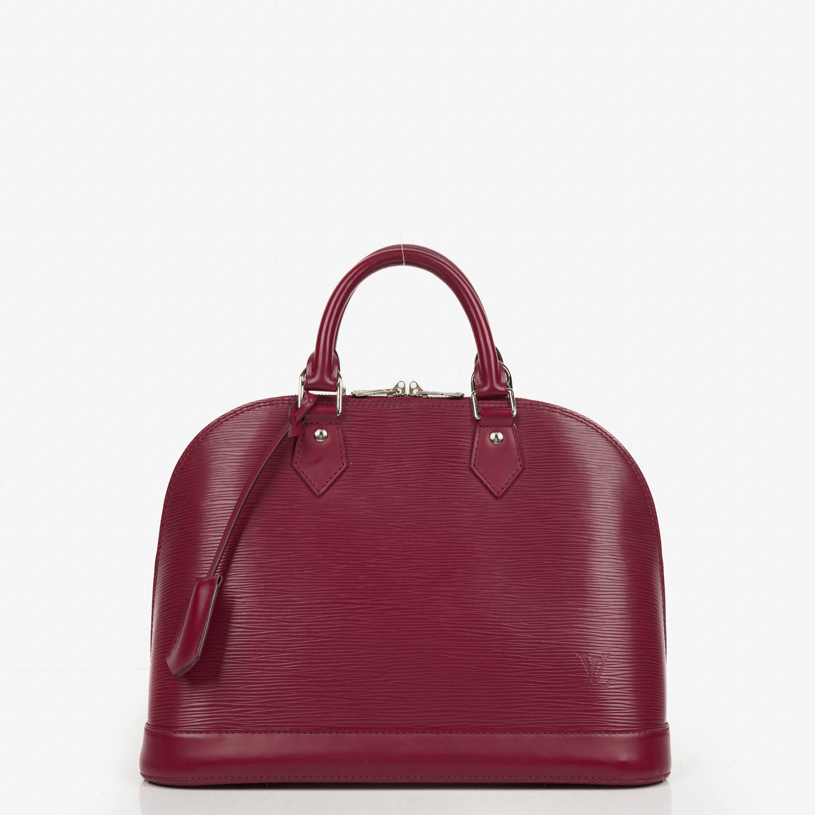 Louis Vuitton Fuchsia Epi Leder Alma PM Handtasche