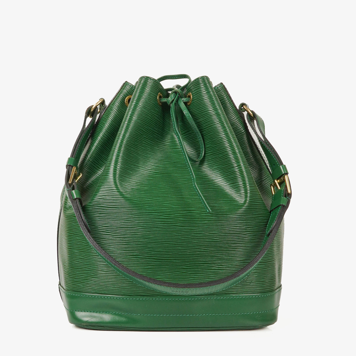 Louis Vuitton Noe Grande GM Green EPI Leather Shoulder Bag