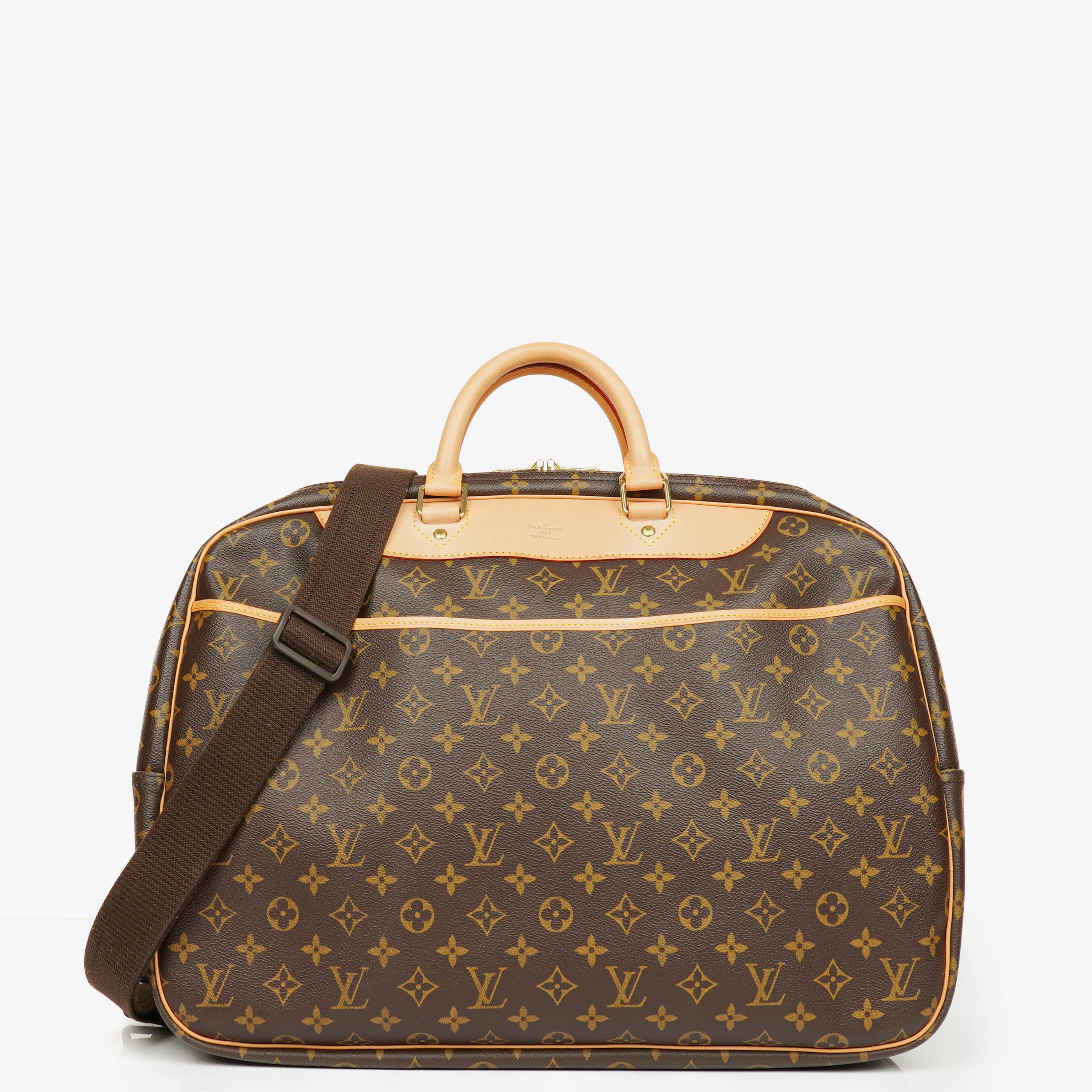 Louis Vuitton Alize 45 Monogram Coated Canvas Travel Bag