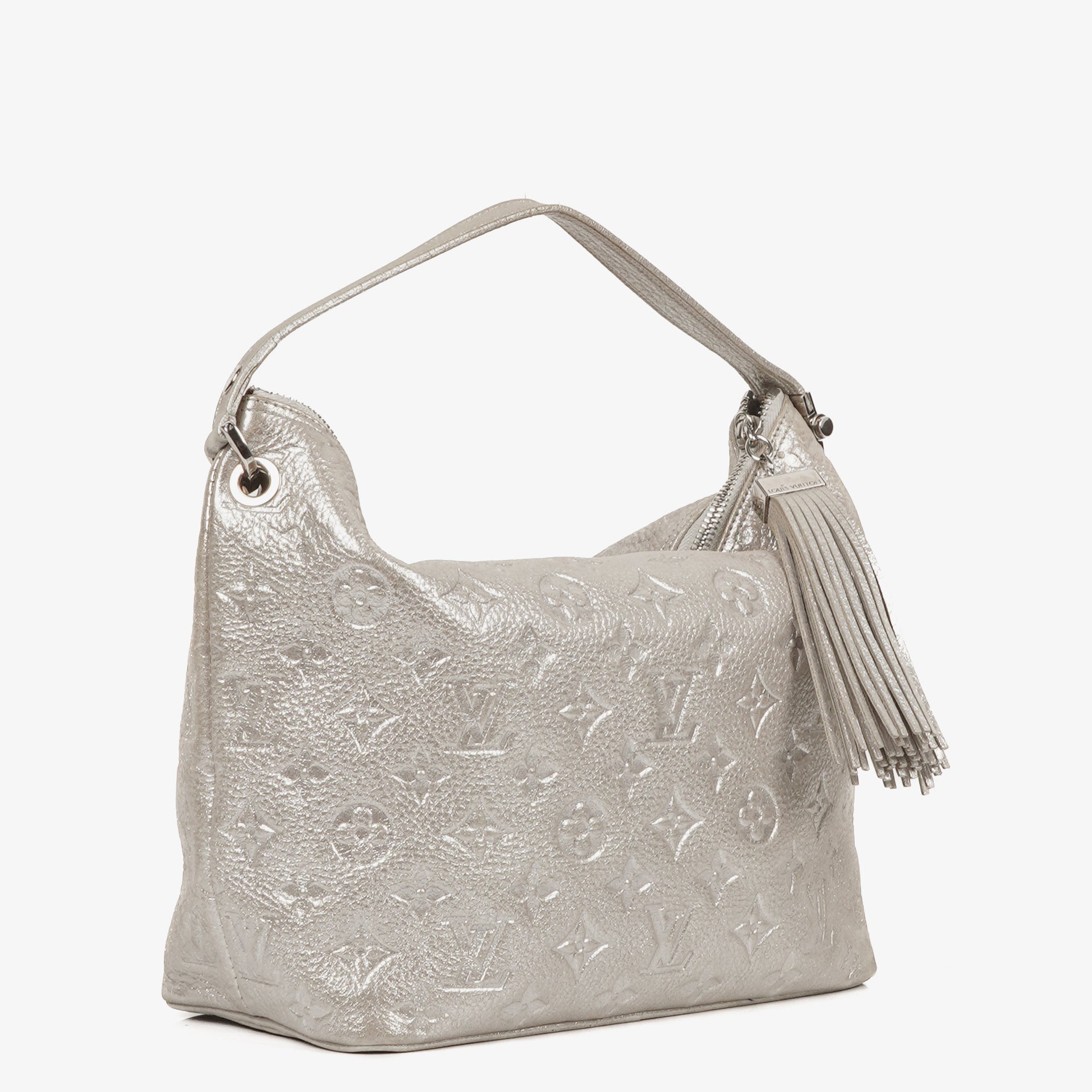 Louis Vuitton Limited Edition Silver Monogram Shimmer Halo Bag