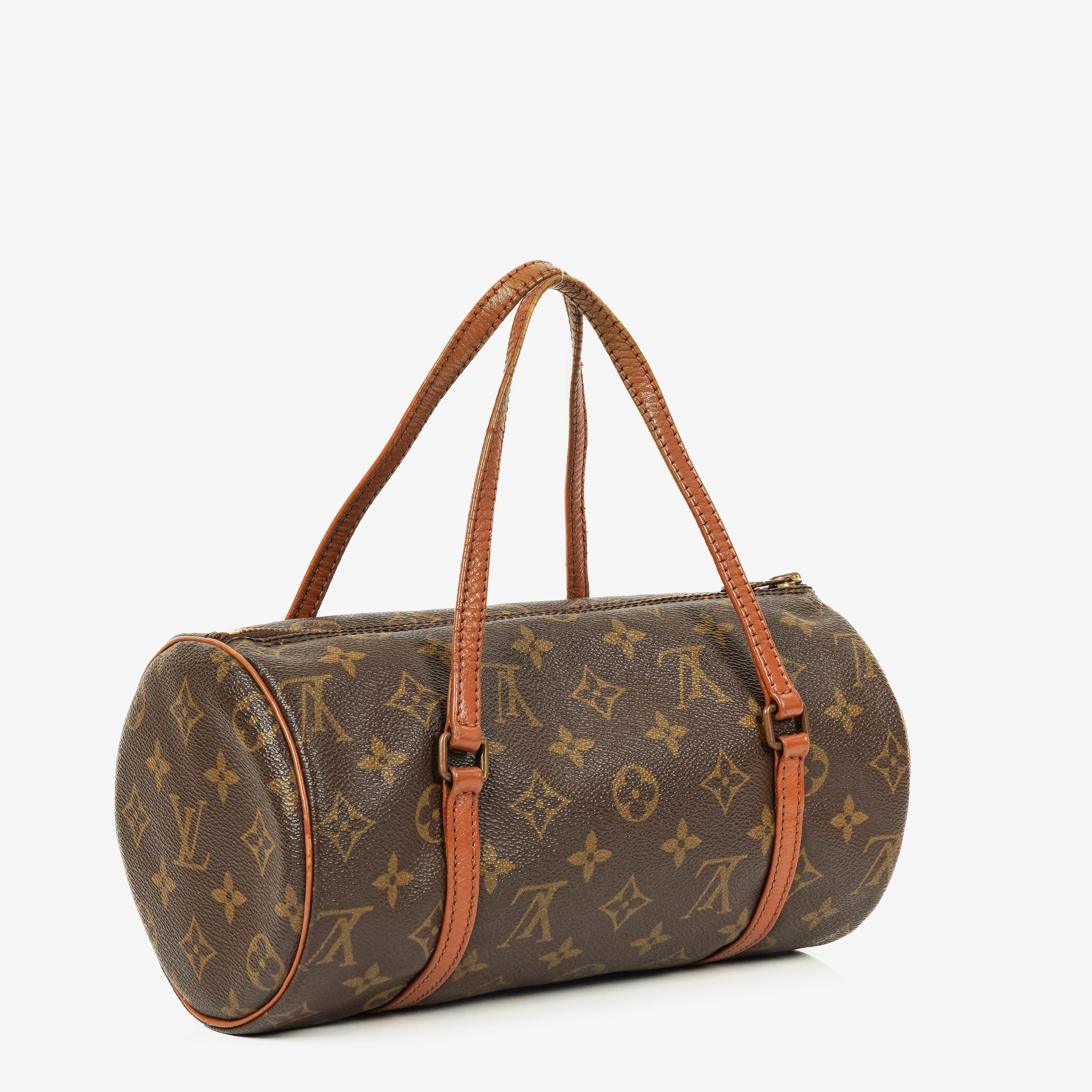Louis Vuitton Papillon 25 Vintage Monogram Canvas Handtasche