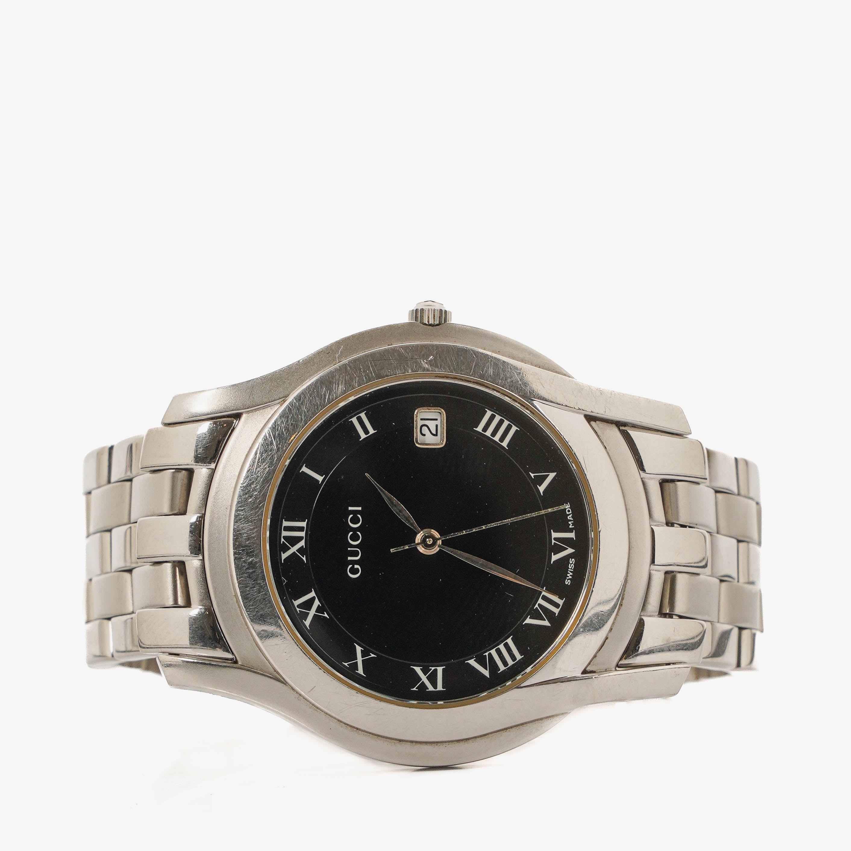 Gucci 5500M Stainless Steel Watch