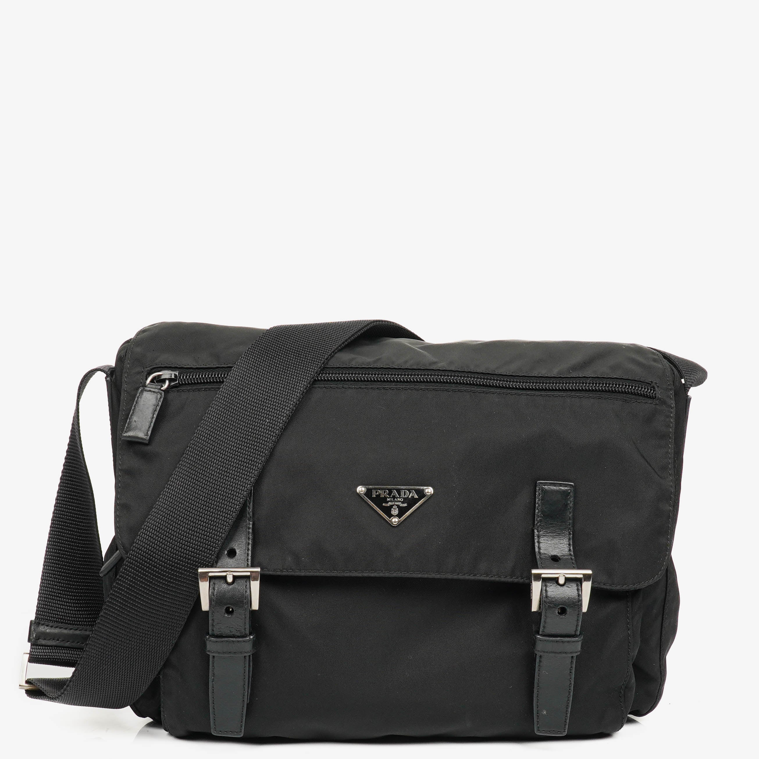 Prada Vela Sport Nylon Shoulder Bag
