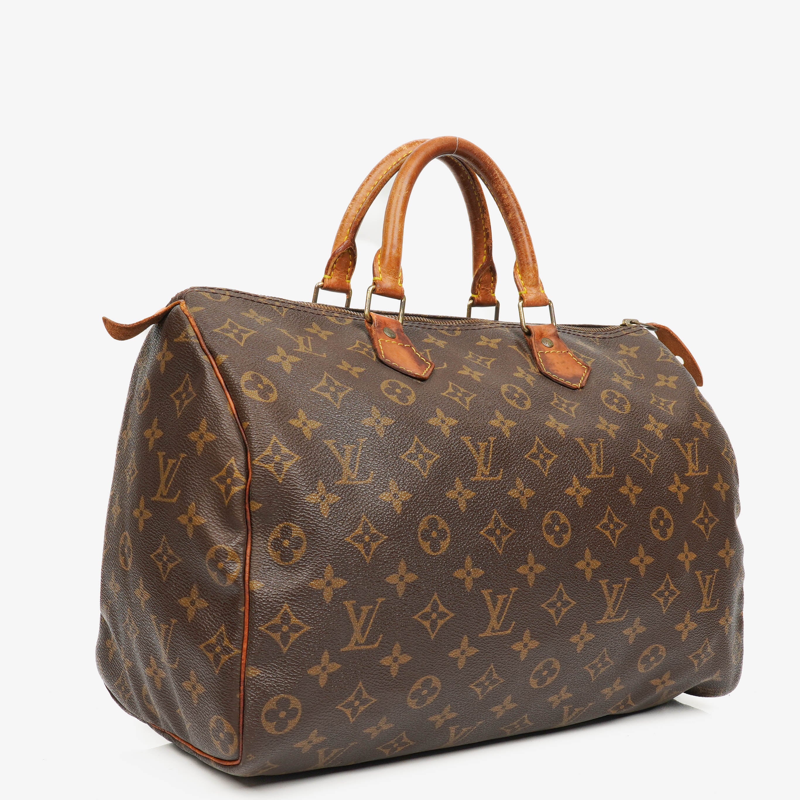Louis Vuitton Speedy 35 Monogram Canvas Handbag
