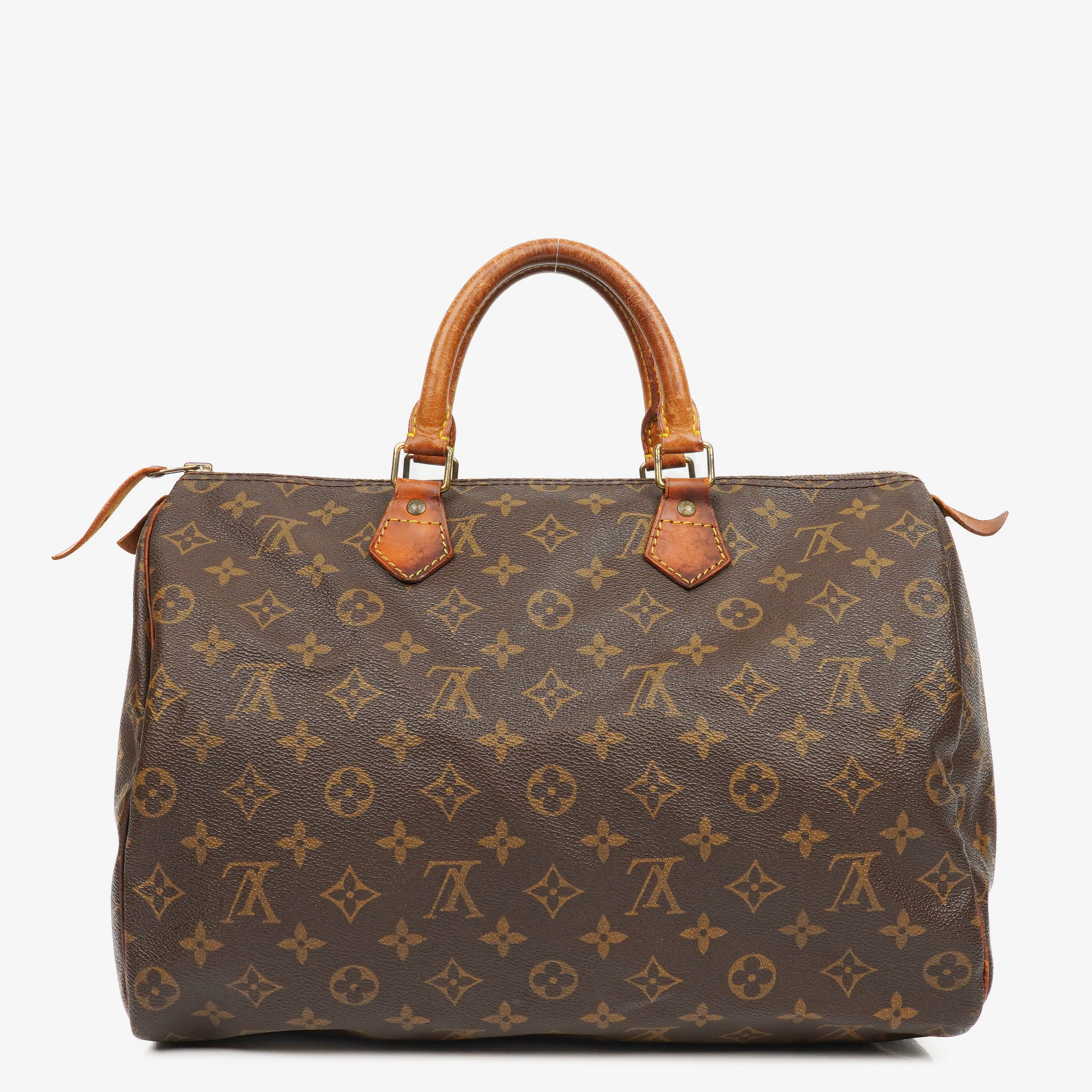 Louis Vuitton Speedy 35 Monogram Canvas Handbag