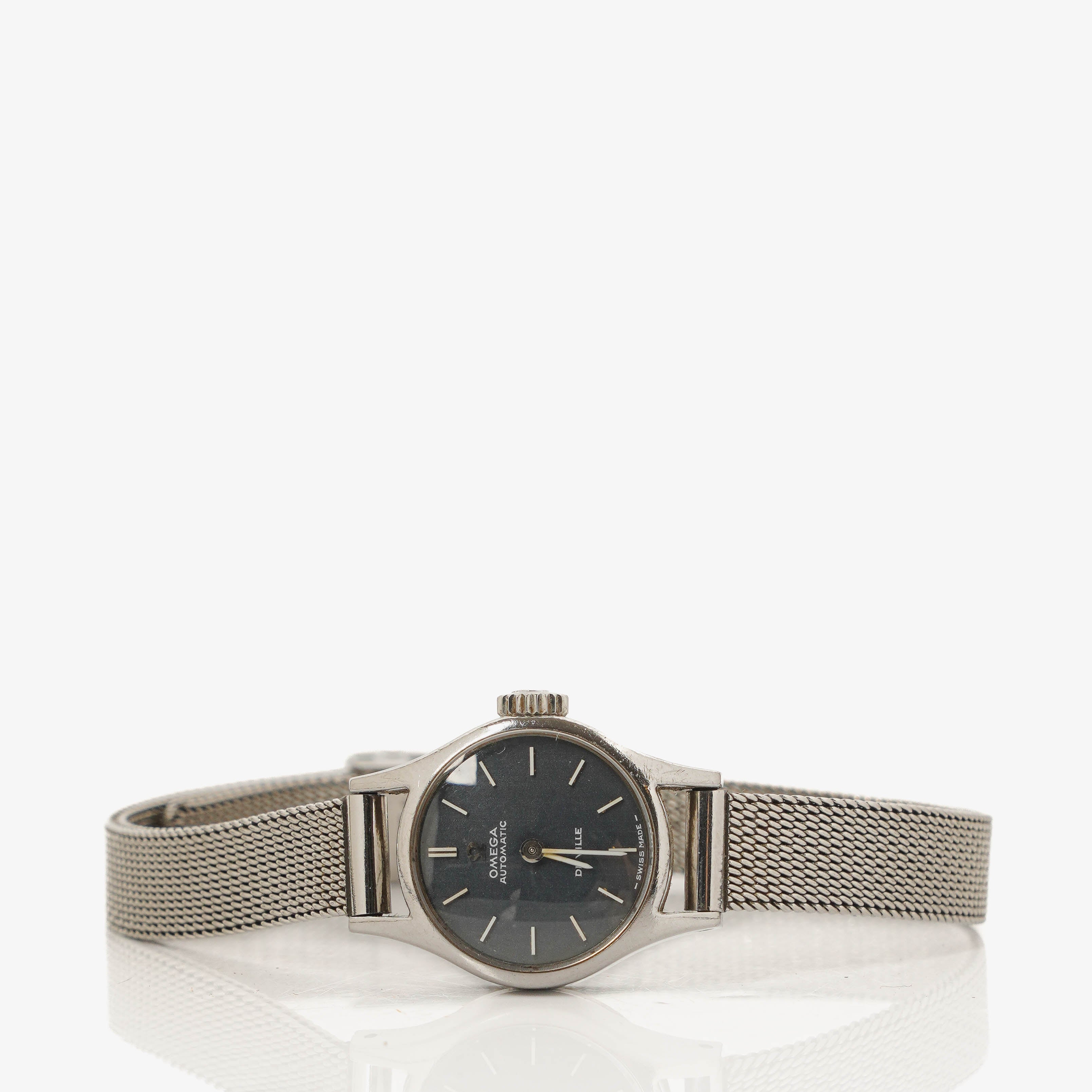 Omega De Ville Stainless Steel 18mm Quartz Watch