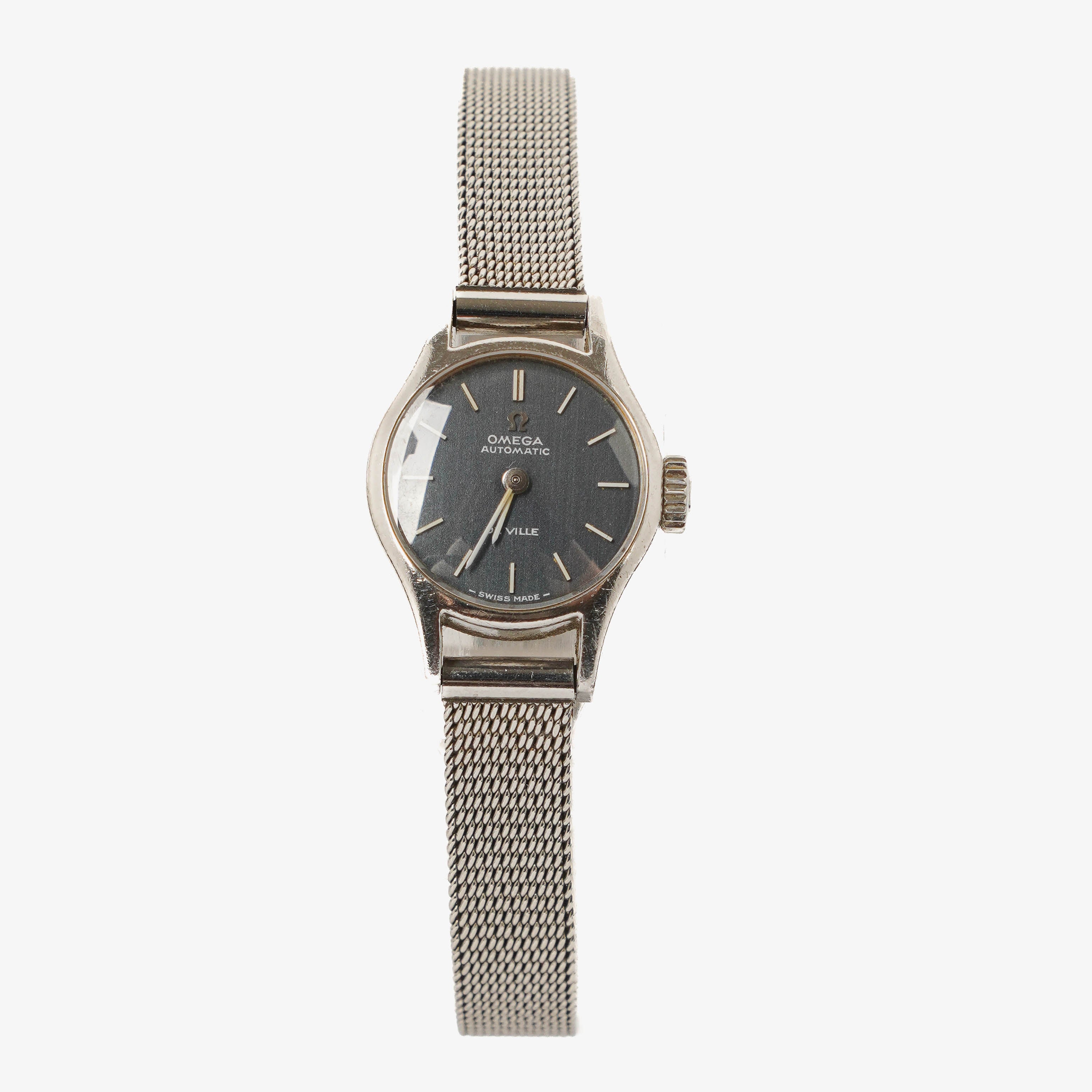 Omega De Ville Stainless Steel 18mm Quartz Watch
