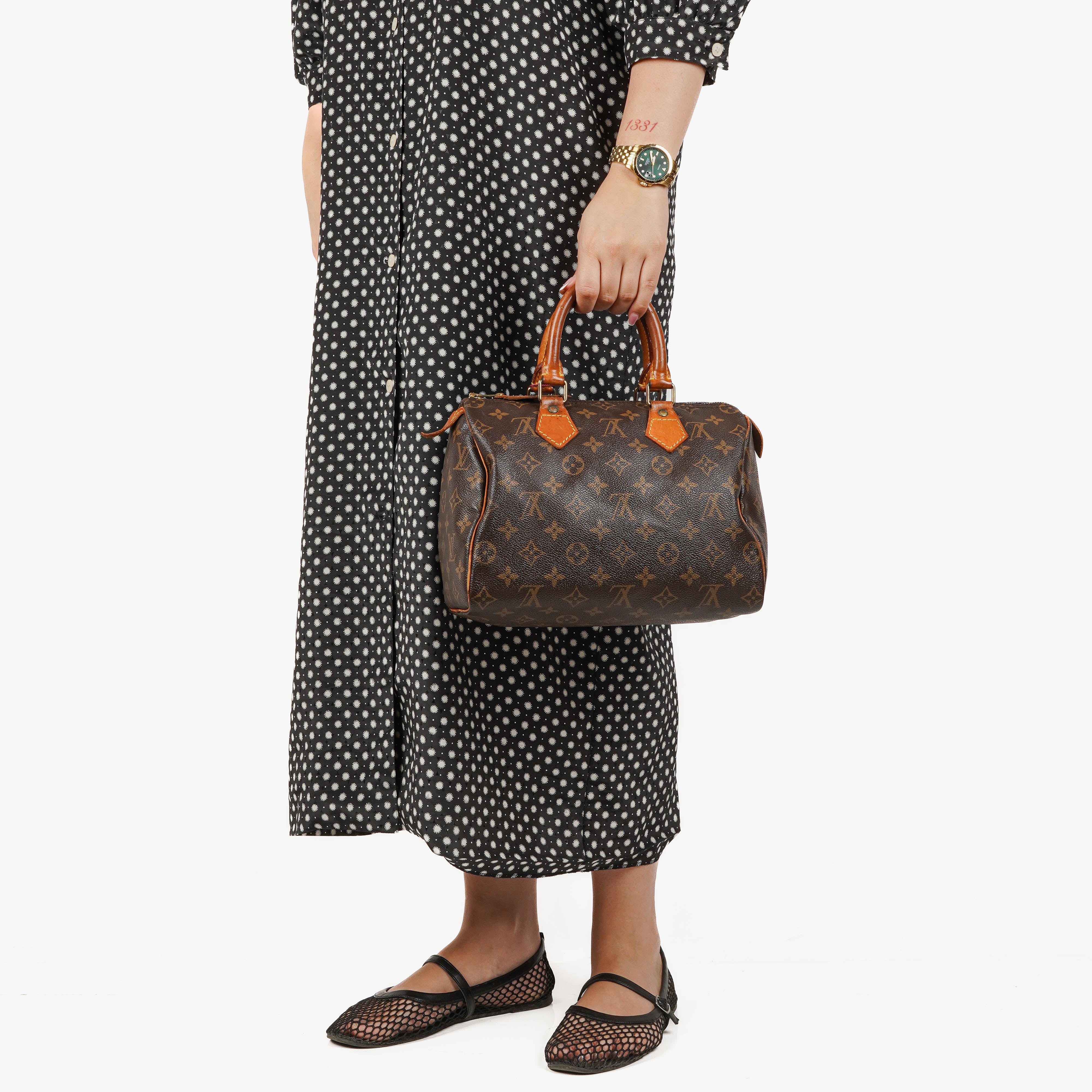 Louis Vuitton Speedy 25 Monogram Canvas Bag