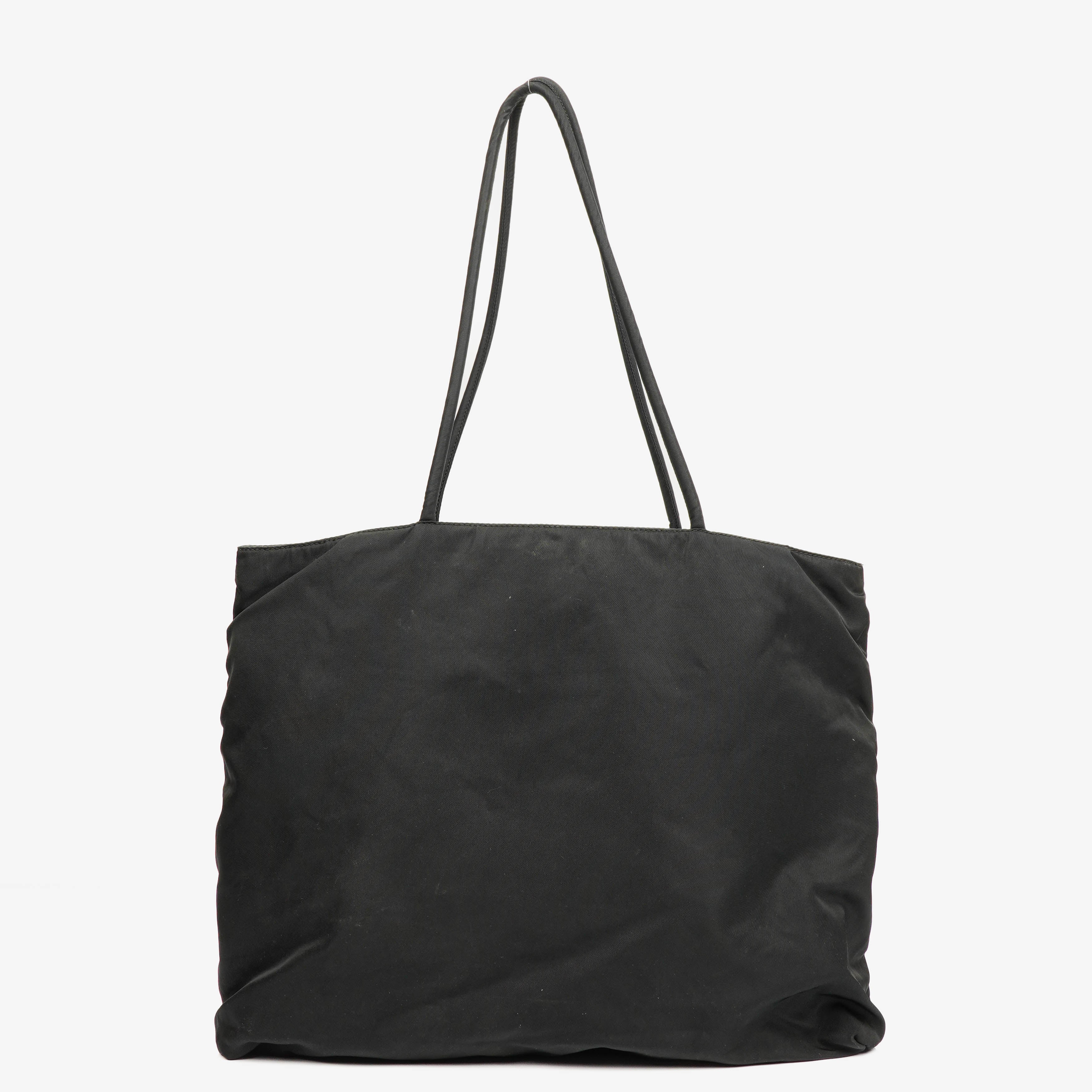 Prada Balck Nylon Tote Bag