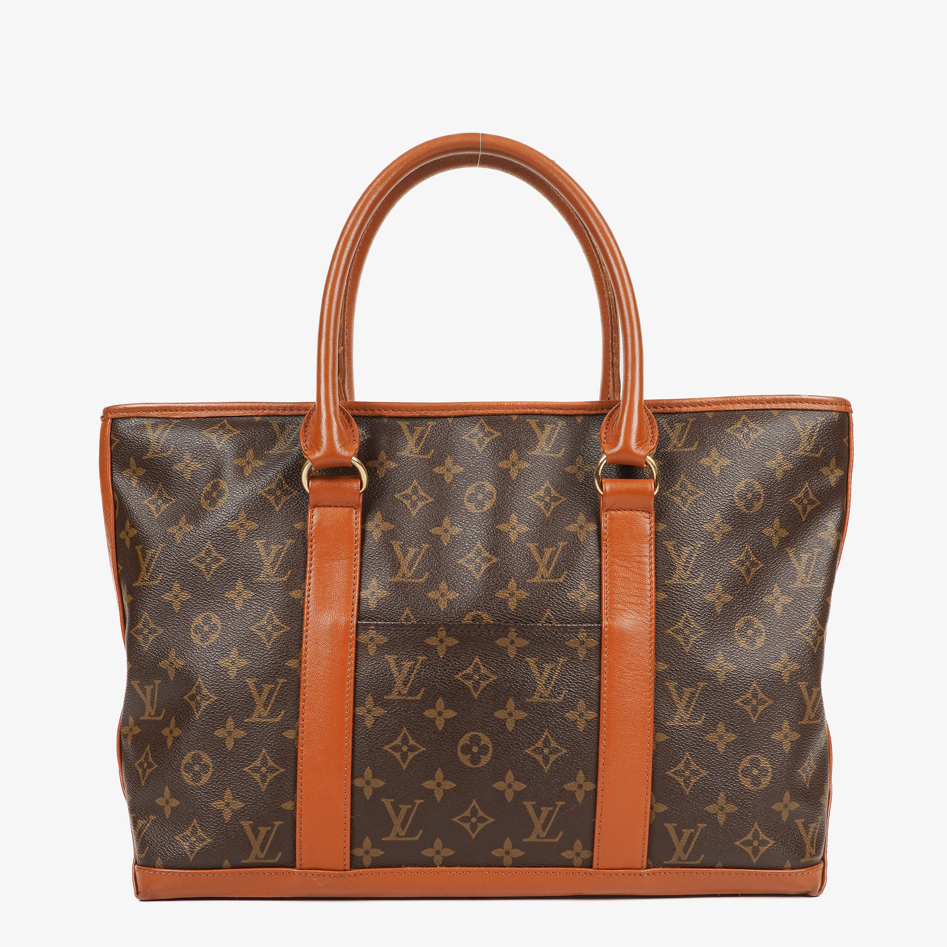 Louis Vuitton Sac Weekend Monogram Canvas Tote Bag