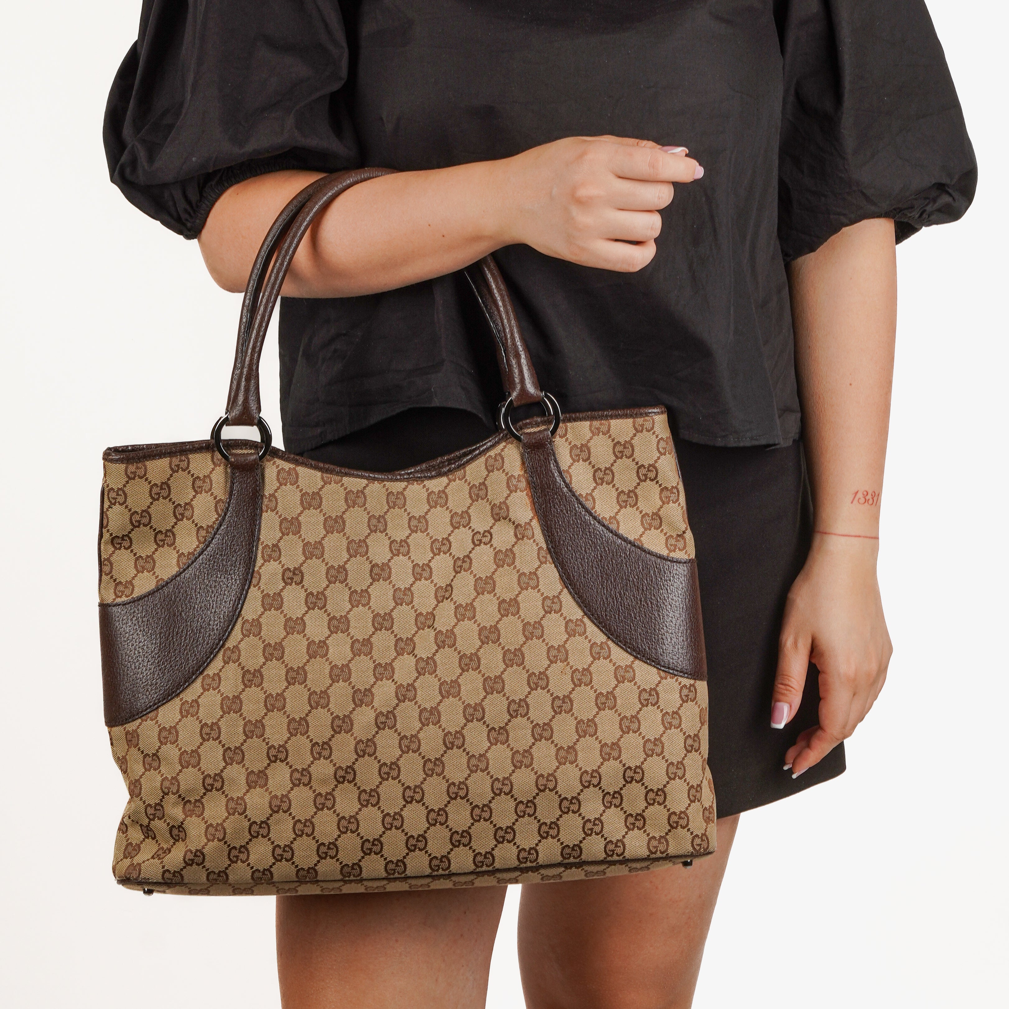 Gucci GG Canvas Tote Bag