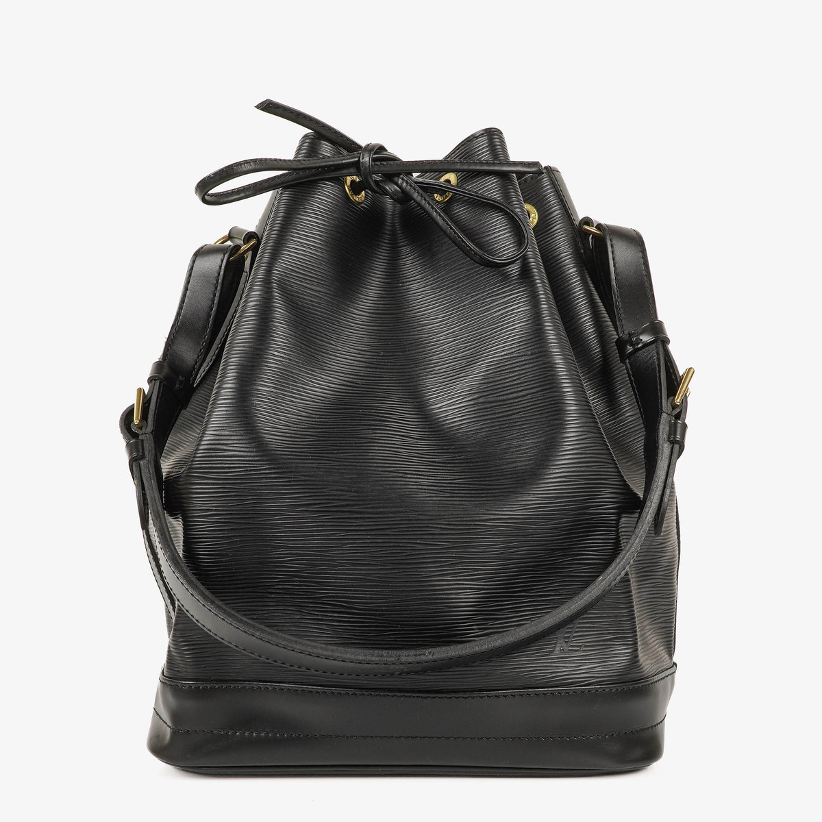 Louis Vuitton Noe Grande GM Black Epi Leather Shoulder Bag