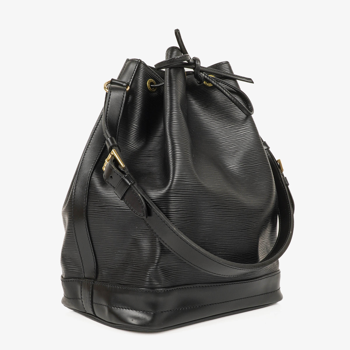 Louis Vuitton Noe Grande GM Black Epi Leather Shoulder Bag