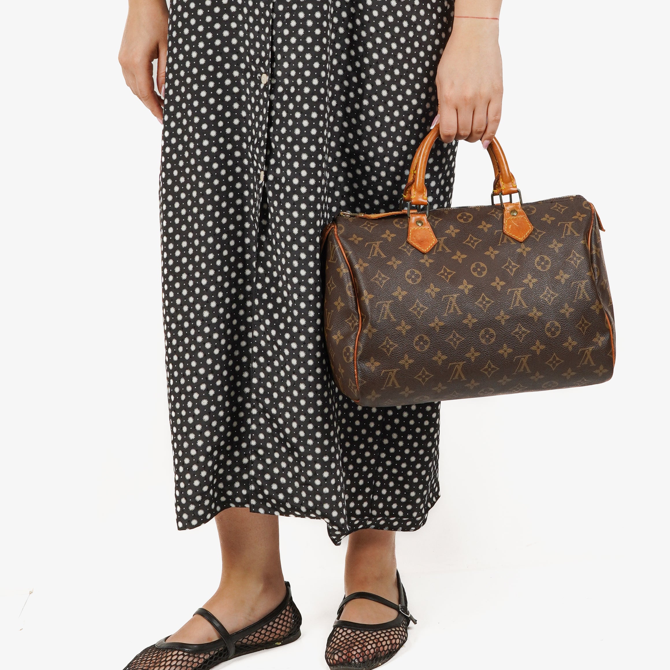 Louis Vuitton Speedy 30 Monogram Canvas Bag