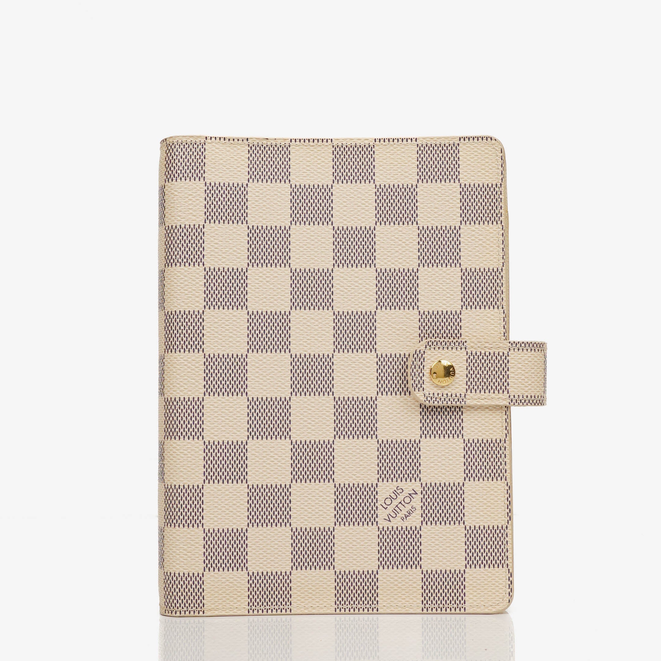 Louis Vuitton Damier Azur Ring Agenda Cover 
