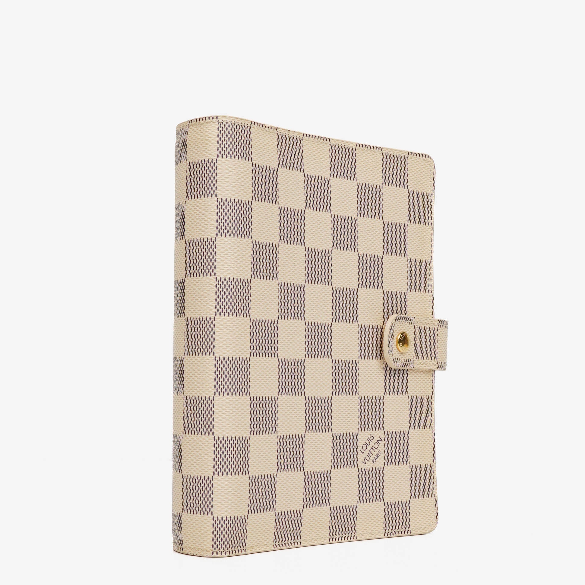 Louis Vuitton Damier Azur Ring Agenda Cover 