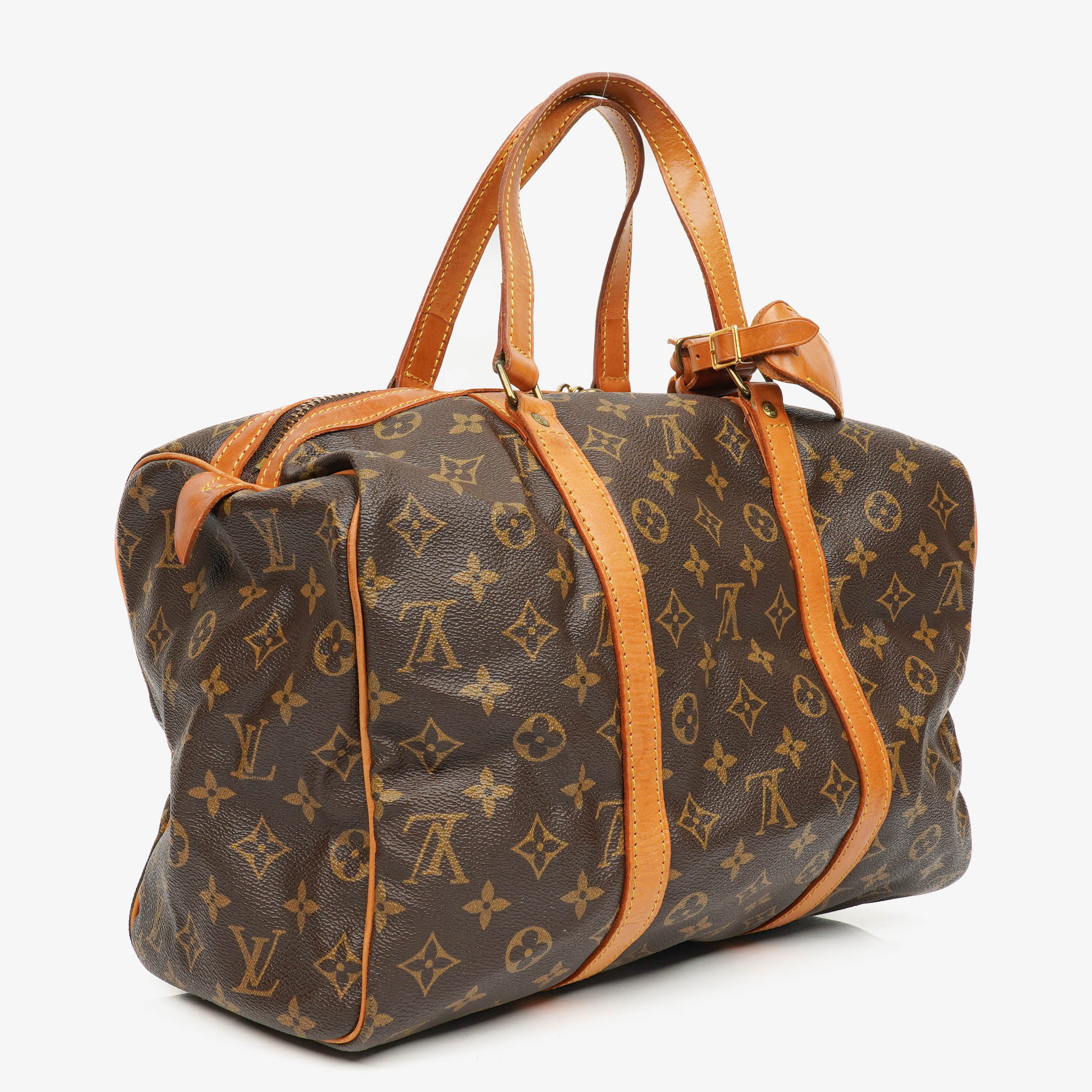 Louis Vuitton Sac Souple 35 Monogram Canvas Travel Bag