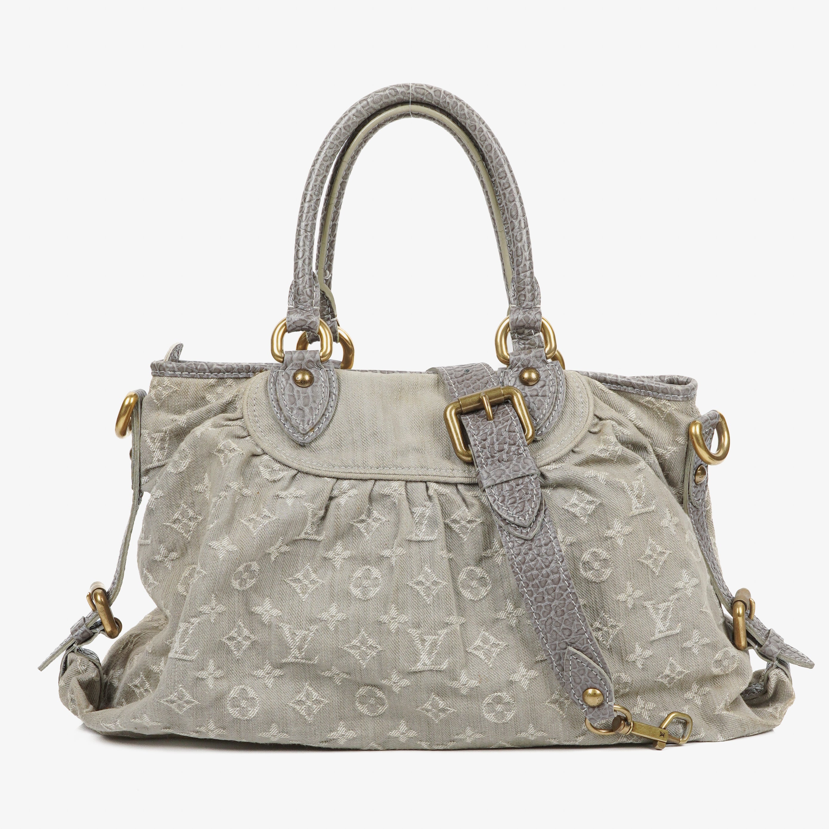 Louis Vuitton Neo Cabby MM Monogram Denim Bag