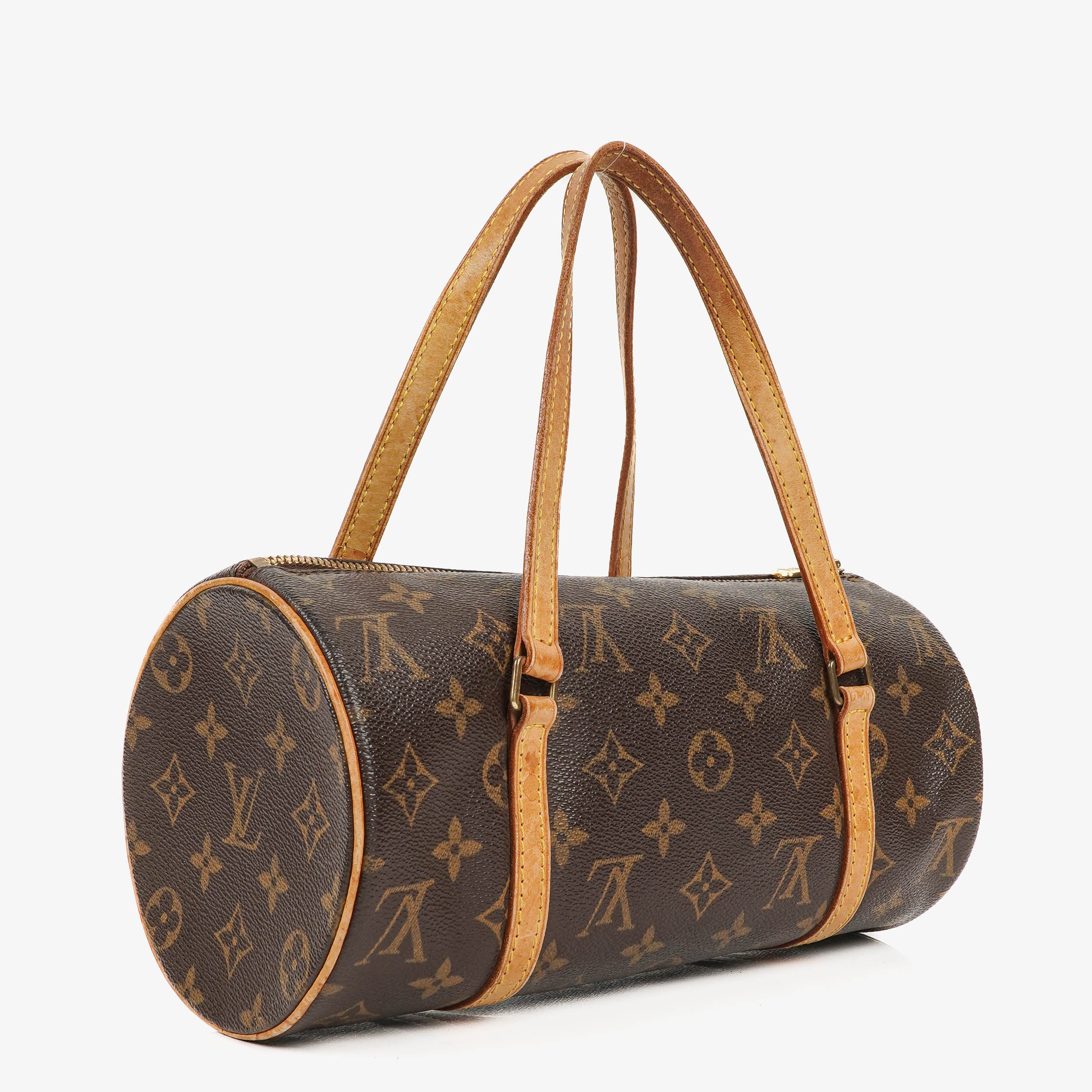 Louis Vuitton Papillon 25 Vintage Monogram Canvas Handbag