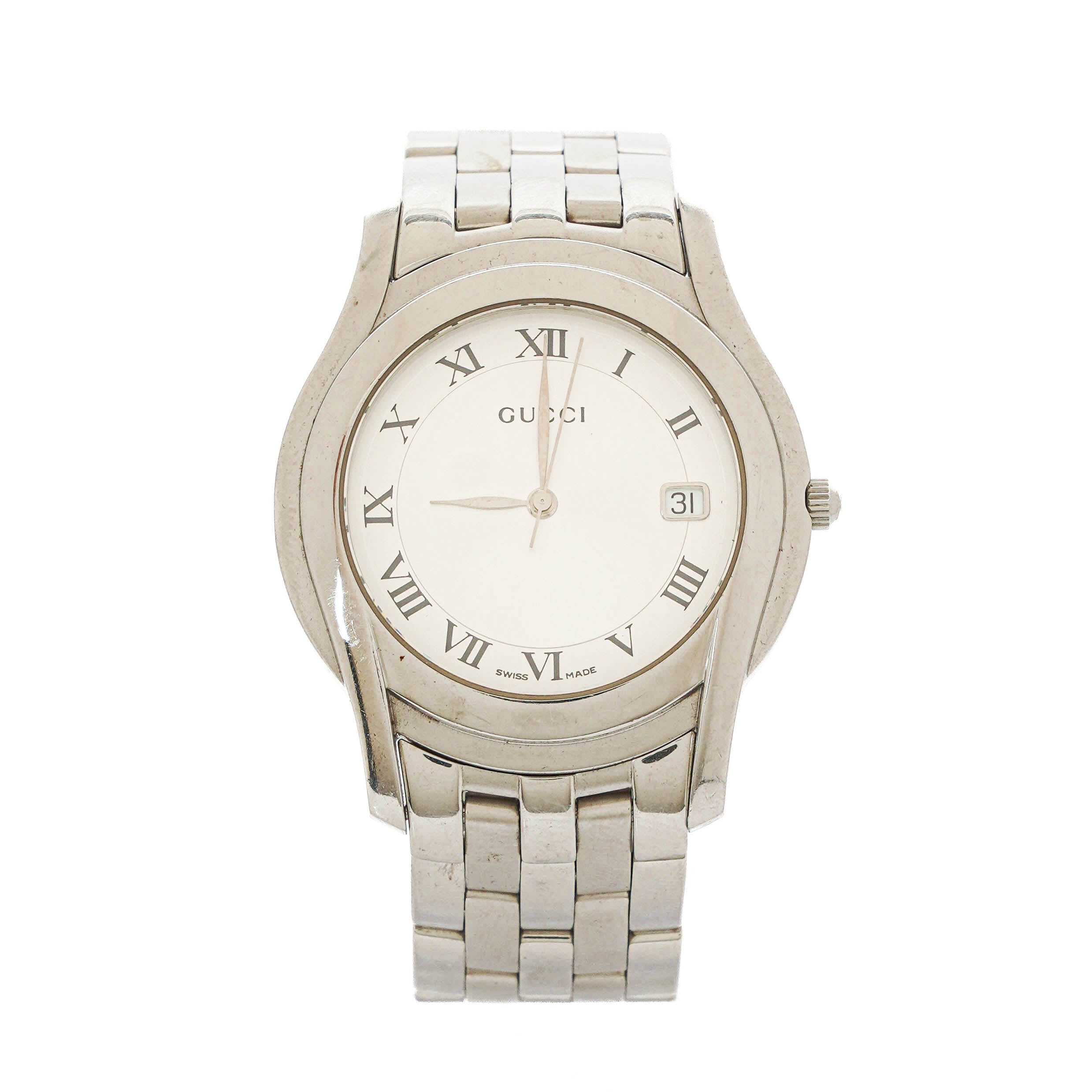 Gucci 5500L Classic Women's Stainless Steel Watch