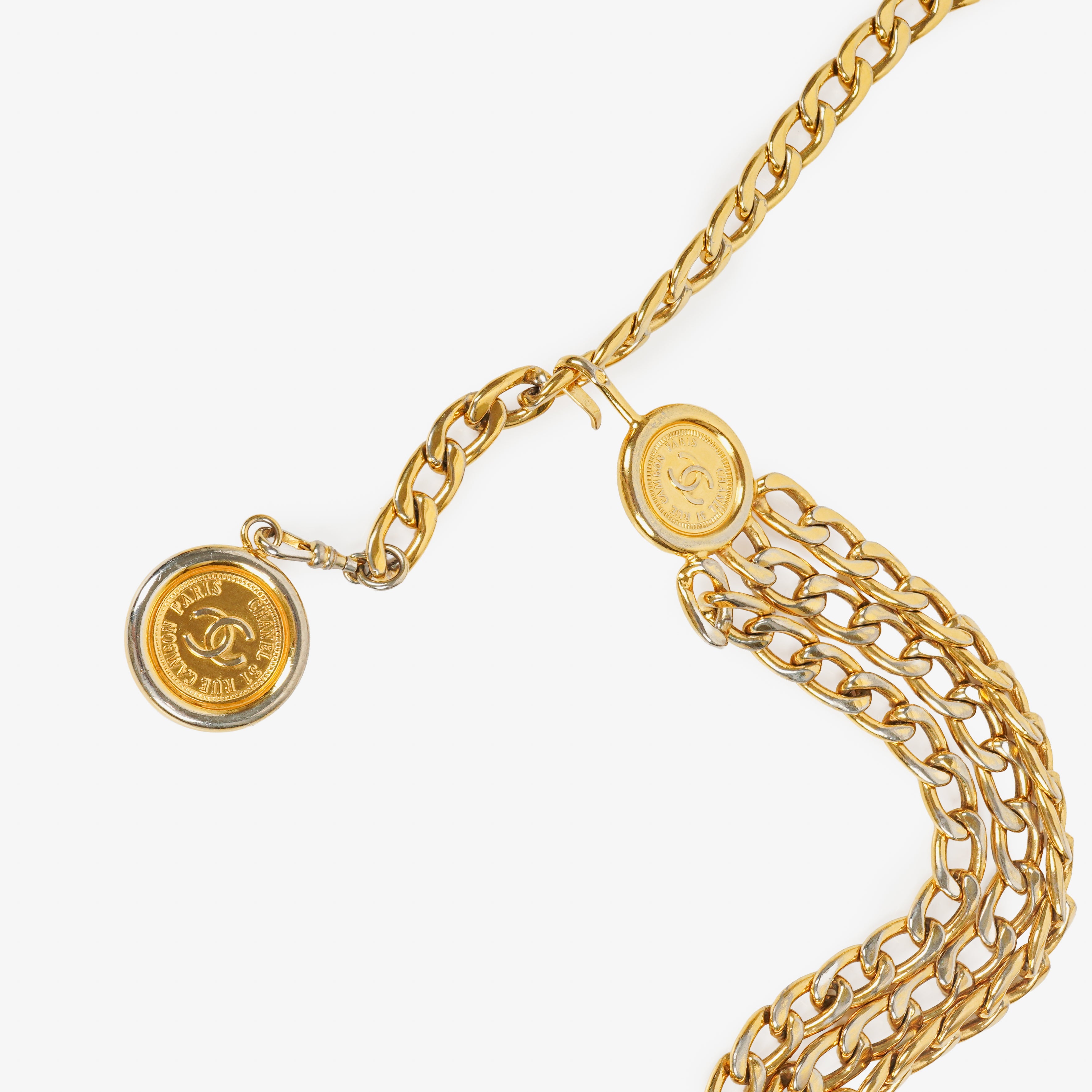 Chanel CC Triple Chain Belt