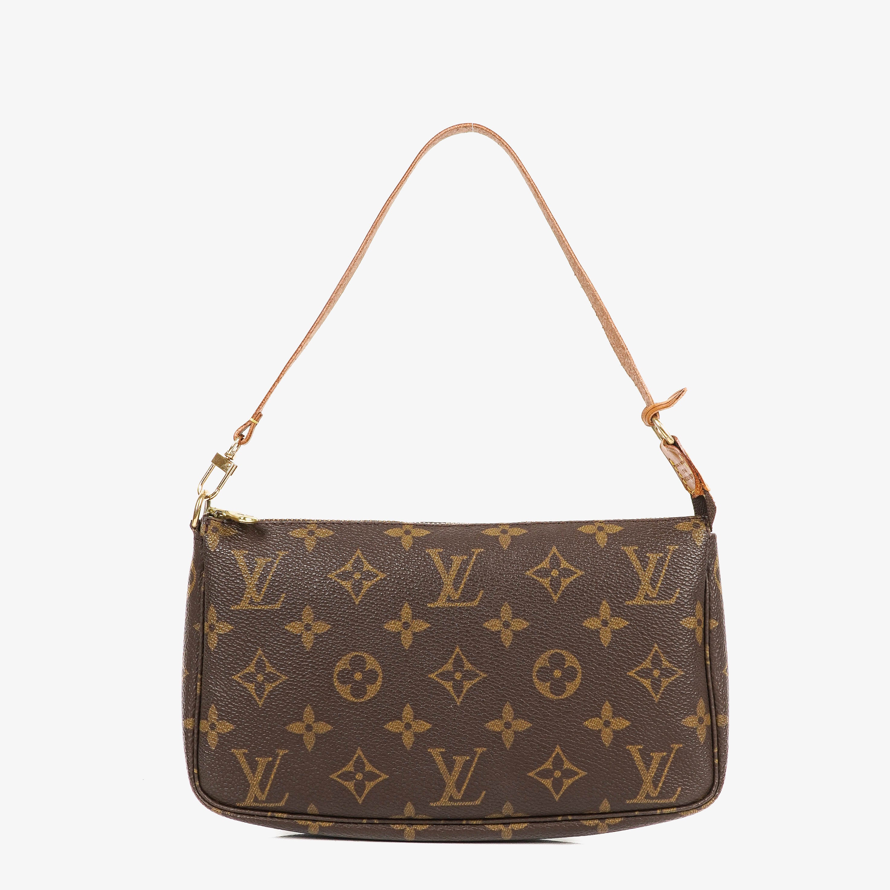 Louis Vuitton Pochette Accessoires Monogram Canvas Clutch Handbag
